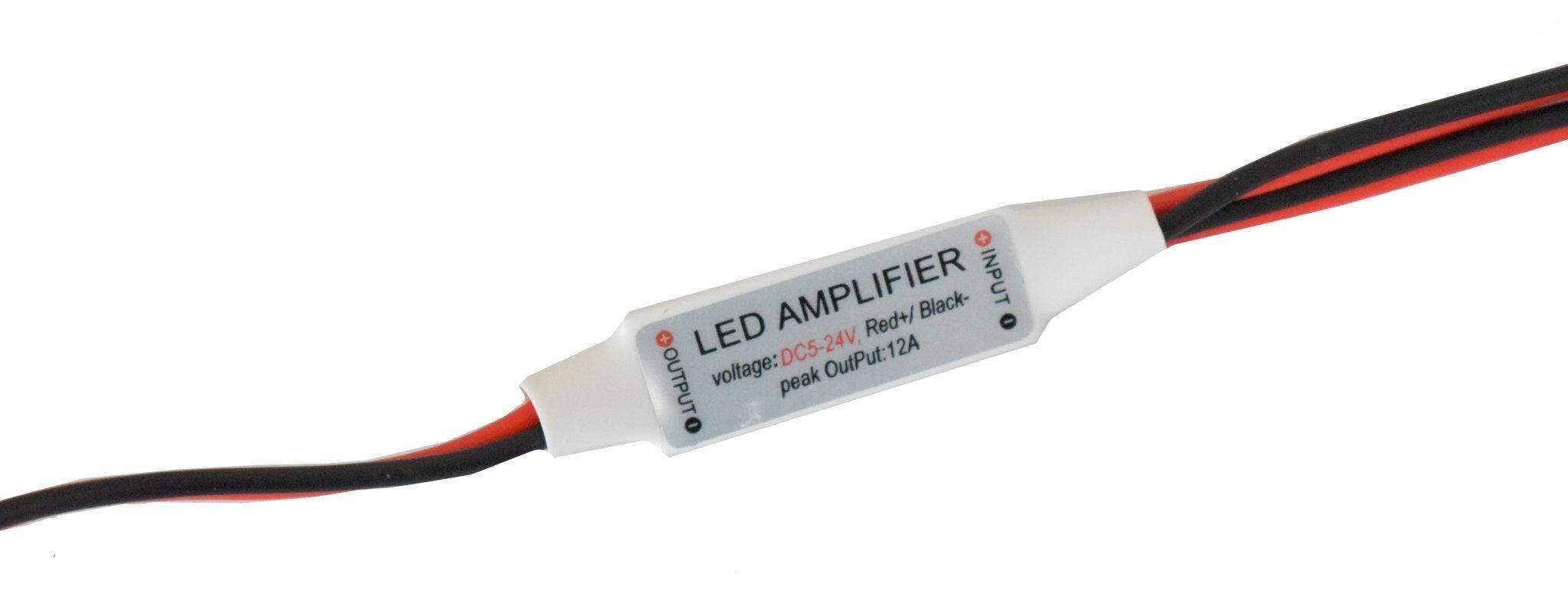 Amplificador Para Tira Led 1 Color Sencillo a solo $ 8.00 Refaccion y puestos celulares, refurbish y microelectronica.- FixOEM