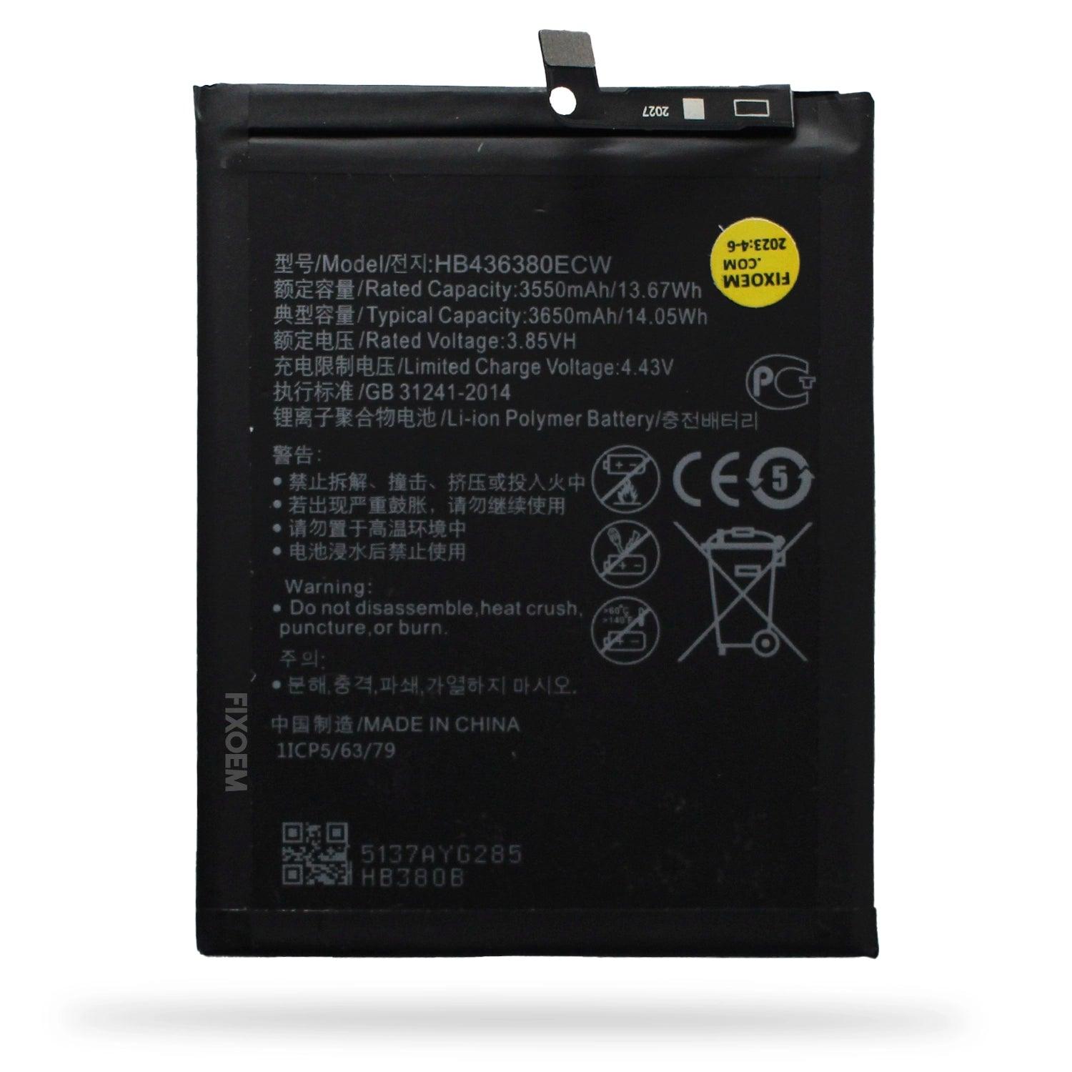 Bateria Huawei P30 Ele-L04, L29 Hb436380Ecw. a solo $ 130.00 Refaccion y puestos celulares, refurbish y microelectronica.- FixOEM