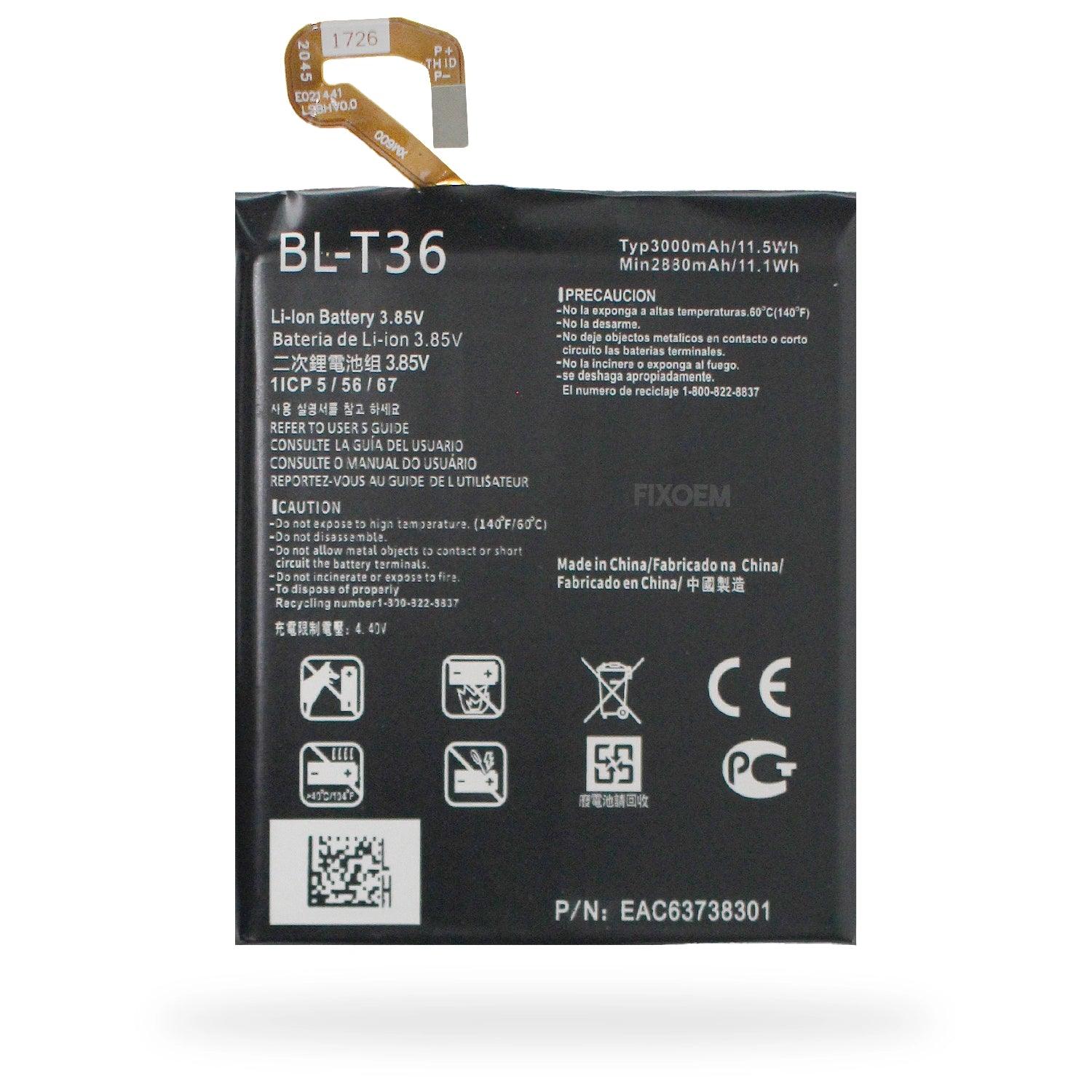 Bateria LG K10 2018 / K30 / K11 2018 Bl-T36. a solo $ 130.00 Refaccion y puestos celulares, refurbish y microelectronica.- FixOEM