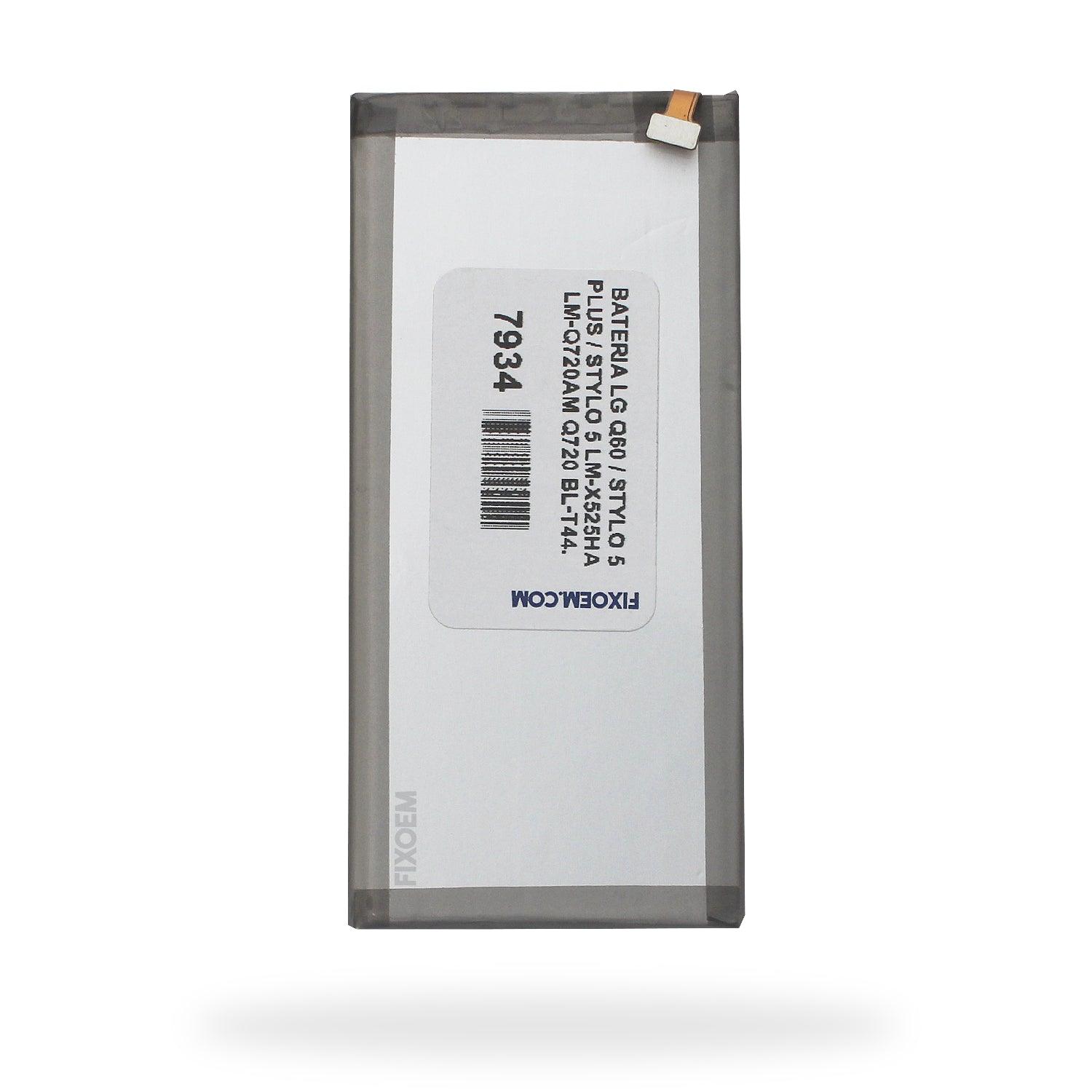 Bateria Lg Q60 / Stylo 5 Plus / Stylo 5 Lm-X525Ha LM-Q720AM Q720 Bl-T44. a solo $ 120.00 Refaccion y puestos celulares, refurbish y microelectronica.- FixOEM