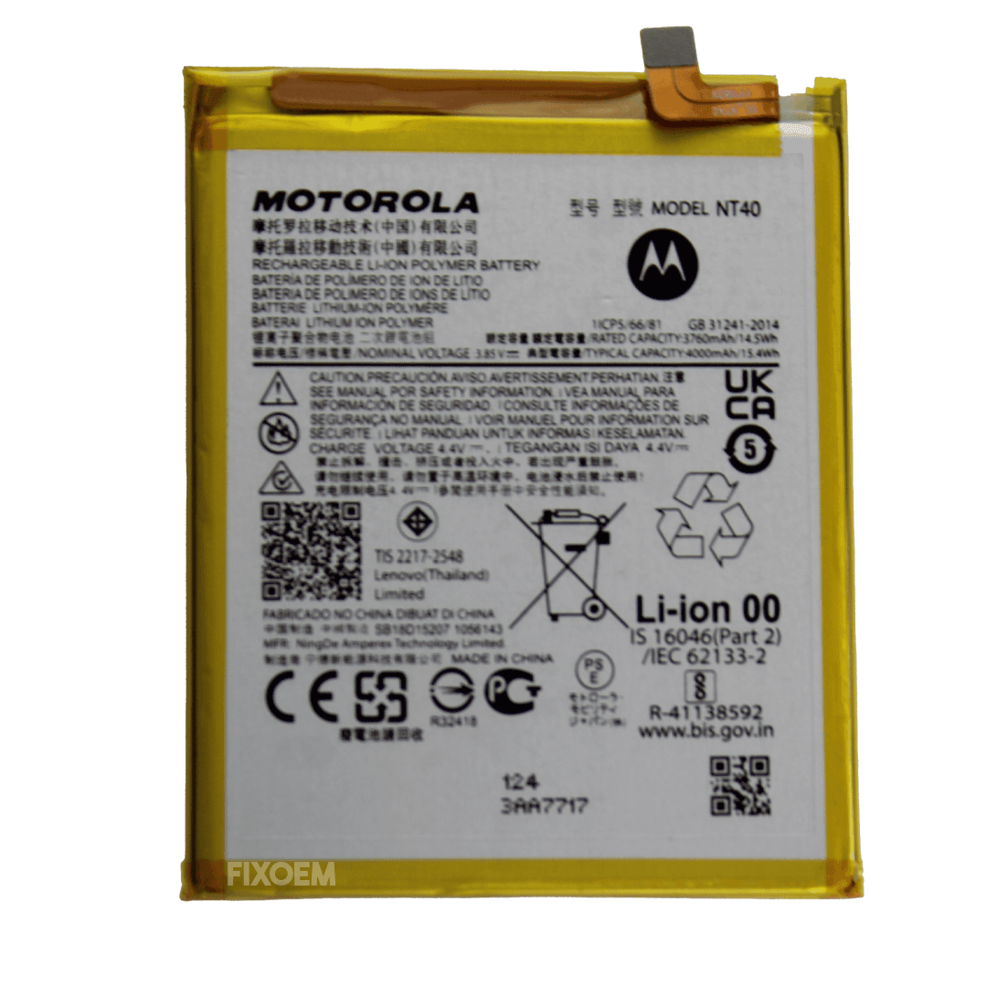 Bateria Moto E20 XT2155-1 / Moto G Pure Nt40 a solo $ 160.00 Refaccion y puestos celulares, refurbish y microelectronica.- FixOEM