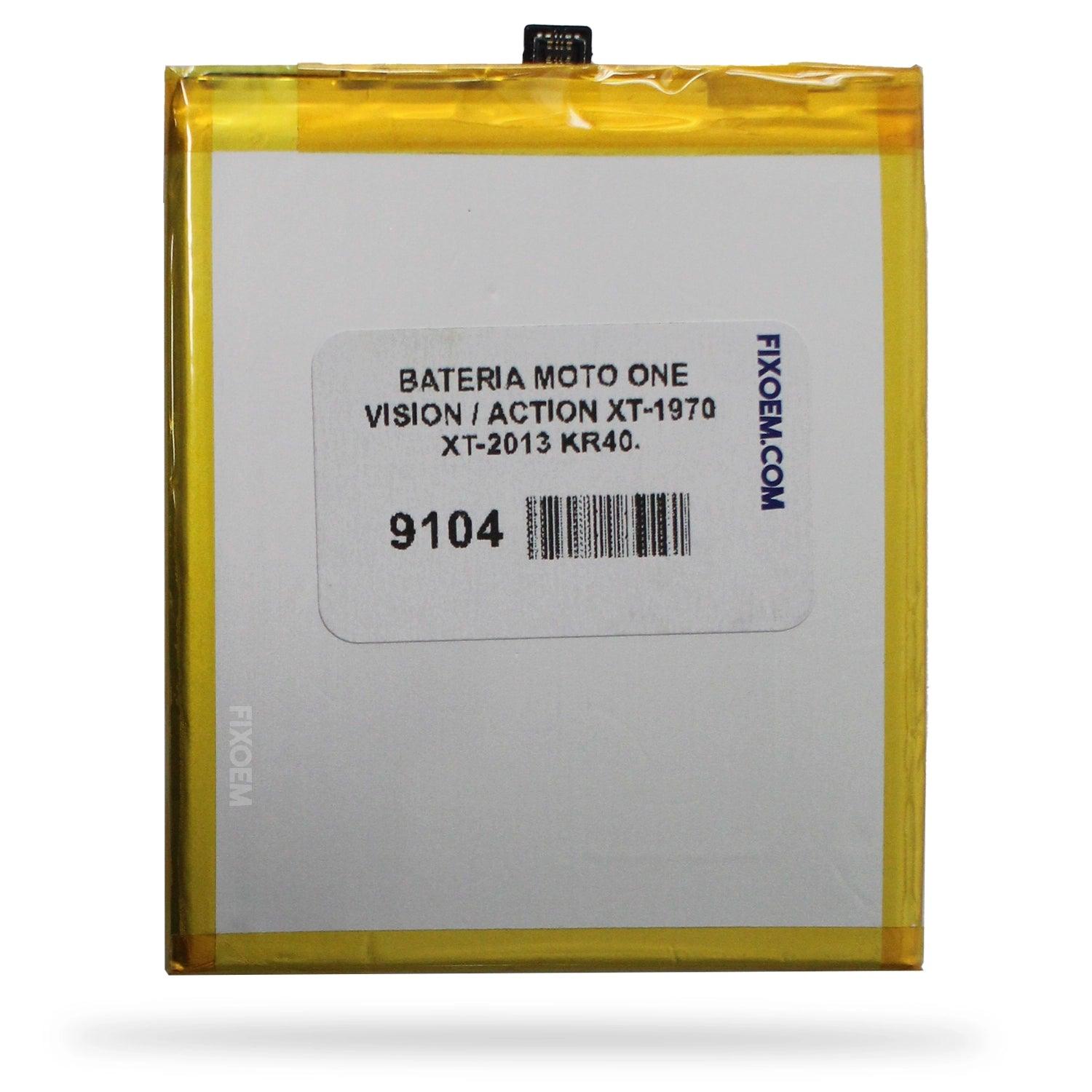 Bateria Moto One Vision / Action Xt-1970 XT2013 Kr40. a solo $ 130.00 Refaccion y puestos celulares, refurbish y microelectronica.- FixOEM