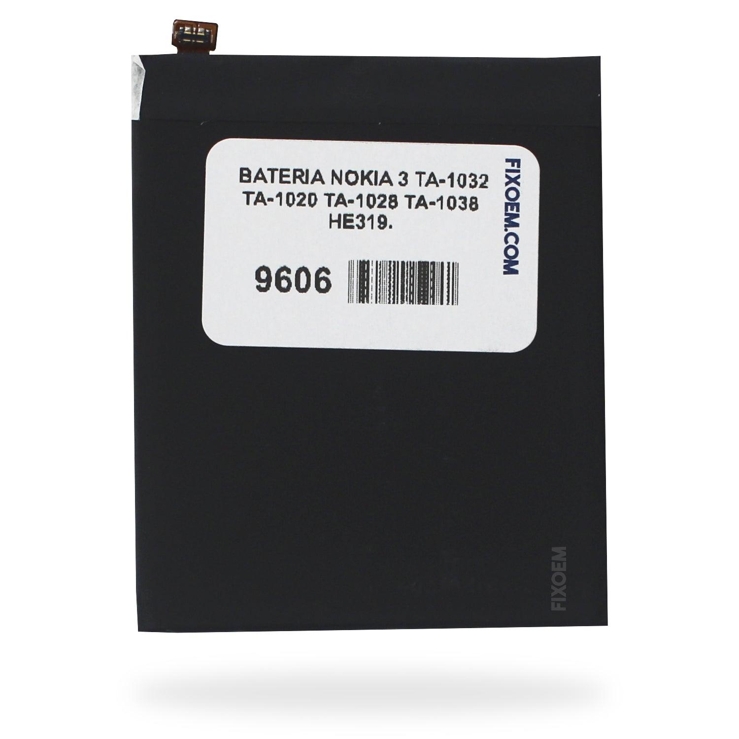 Bateria Nokia 3 Ta-1032 Ta-1020 Ta-1028 Ta-1038 He319. a solo $ 130.00 Refaccion y puestos celulares, refurbish y microelectronica.- FixOEM