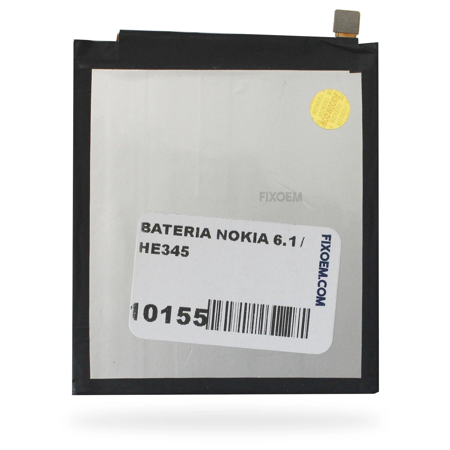 Bateria Nokia 6.1 Ta-1043, Ta-1045, Ta-1054, Ta-1050, Ta-1068 He345. a solo $ 120.00 Refaccion y puestos celulares, refurbish y microelectronica.- FixOEM