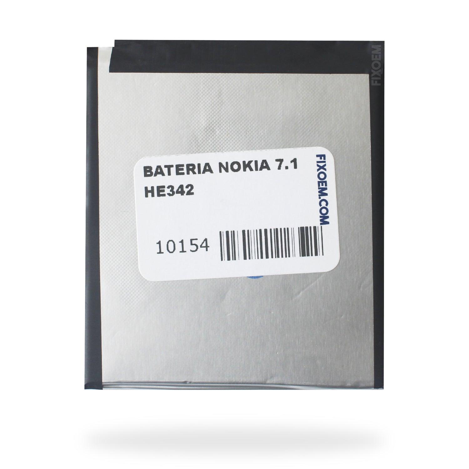 Bateria Nokia 7.1 Ta-1096 He342 a solo $ 130.00 Refaccion y puestos celulares, refurbish y microelectronica.- FixOEM