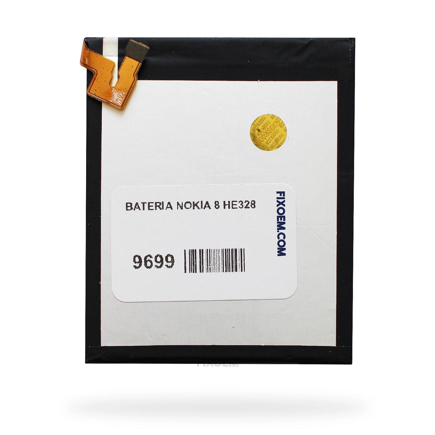 Bateria Nokia 8 He328 Ta-1004 Ta-1012 Ta-1052 He328. a solo $ 140.00 Refaccion y puestos celulares, refurbish y microelectronica.- FixOEM