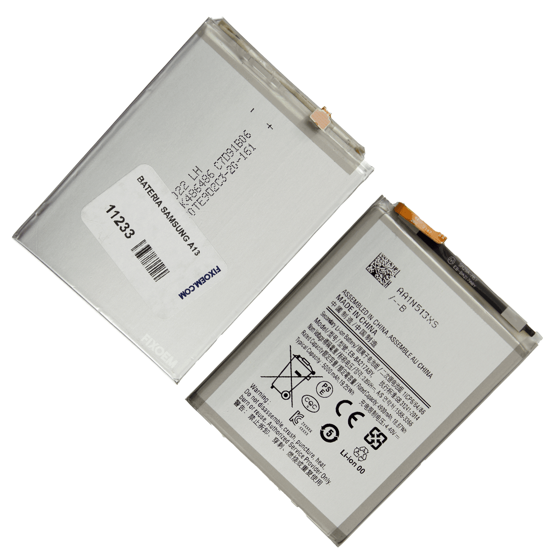 Bateria Samsung A13 4G A135M EB-BA217ABY. a solo $ 130.00 Refaccion y puestos celulares, refurbish y microelectronica.- FixOEM