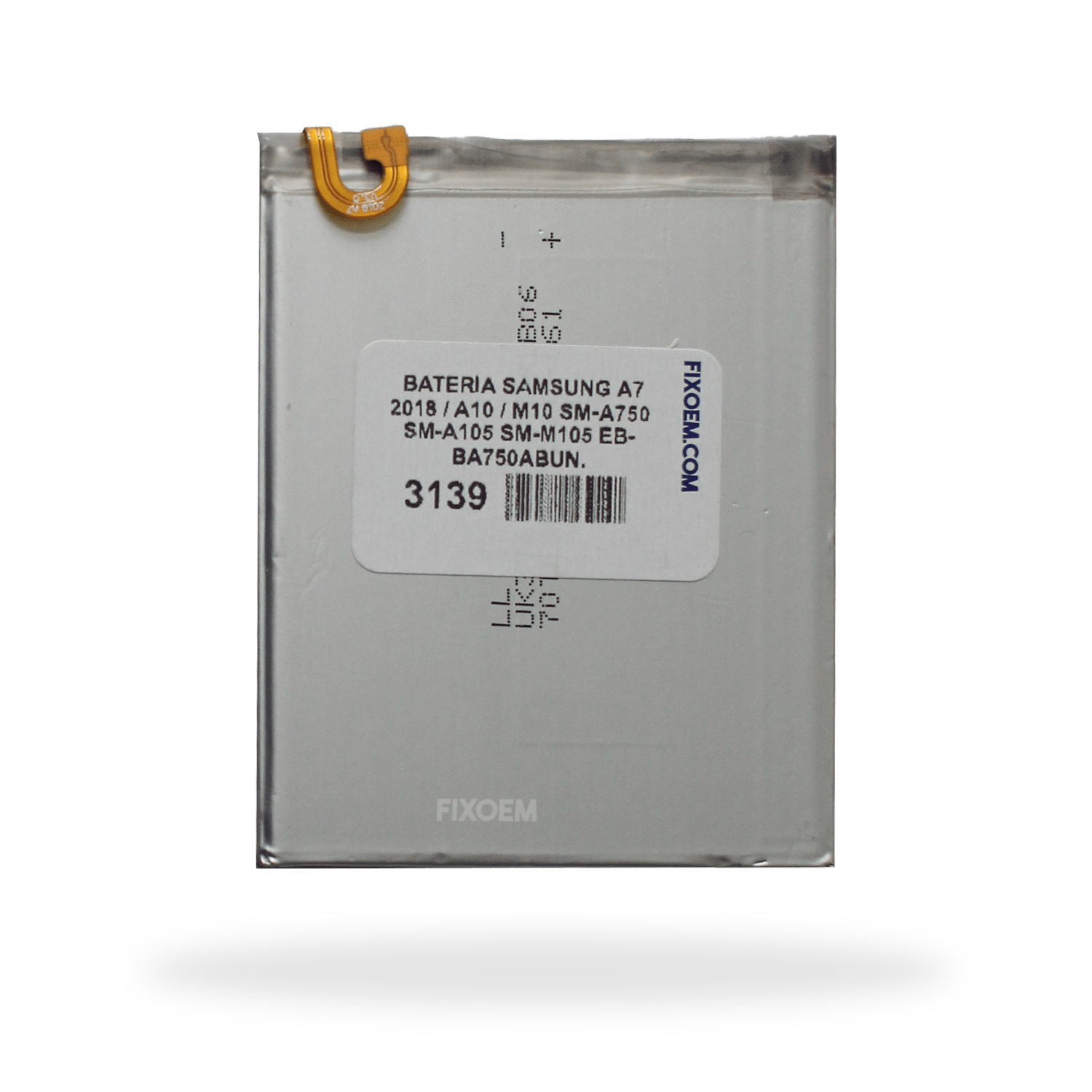 Bateria Samsung A7 2018 / A10 / M10 Sm-a750 Sm-a105 Sm-m105 Eb-ba750abun. a solo $ 120.00 Refaccion y puestos celulares, refurbish y microelectronica.- FixOEM
