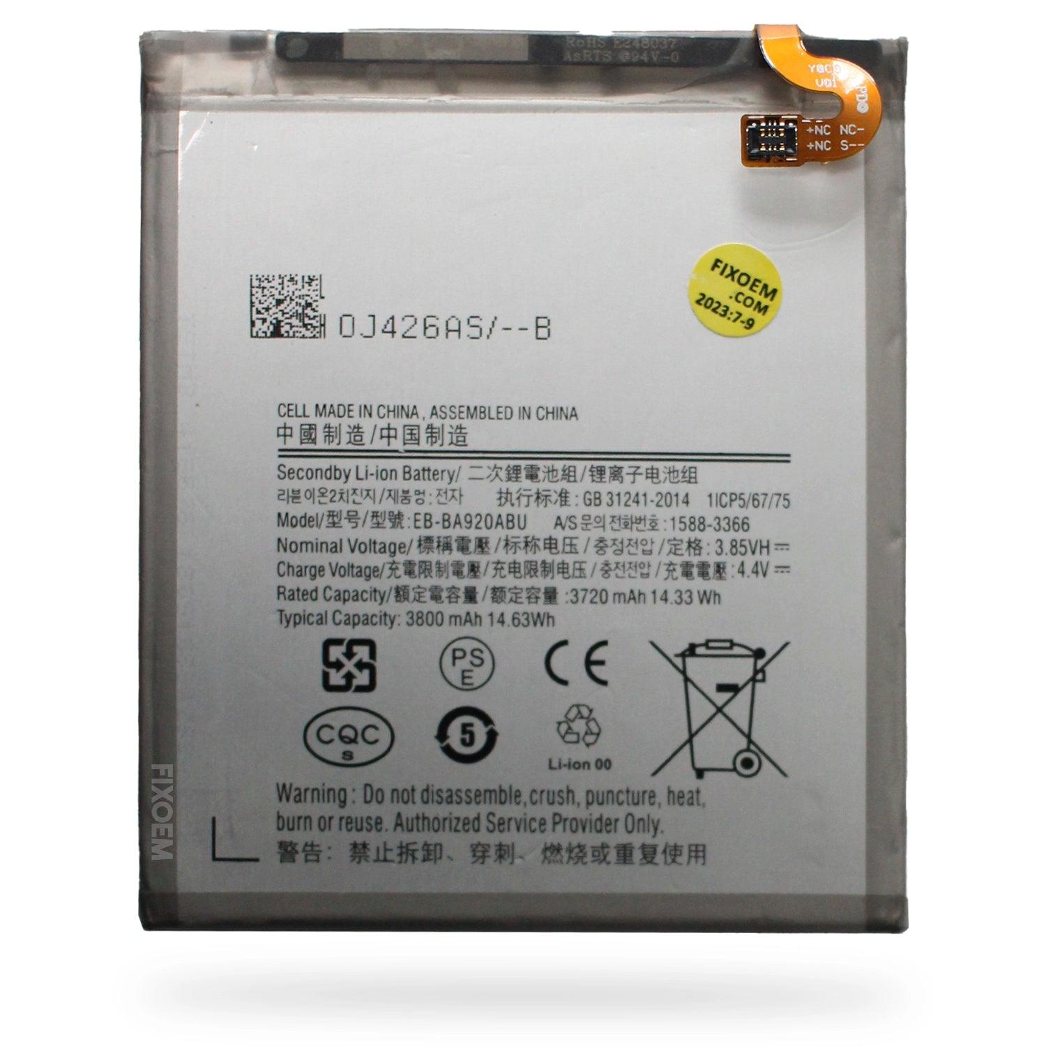 Bateria Samsung A9 2018 Sm-A920F Eb-Ba920Abu a solo $ 150.00 Refaccion y puestos celulares, refurbish y microelectronica.- FixOEM