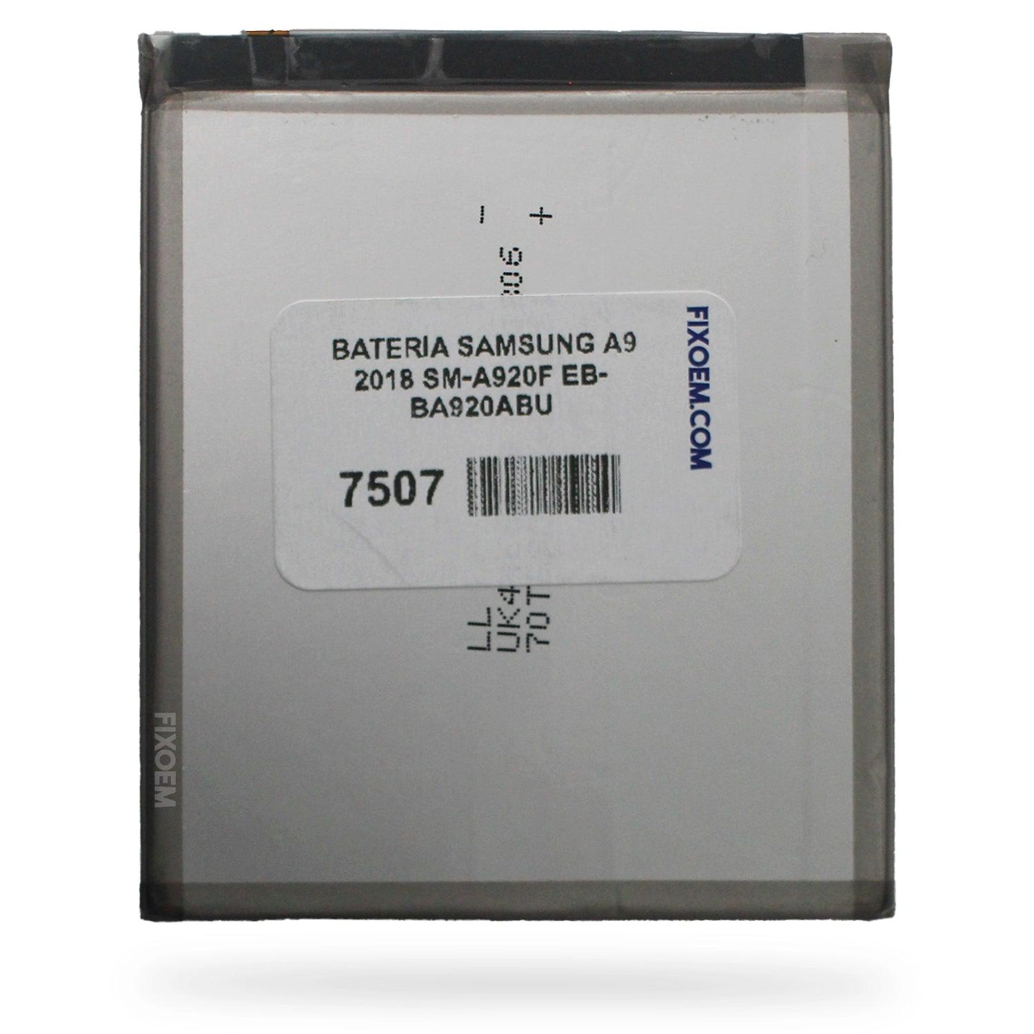 Bateria Samsung A9 2018 Sm-A920F Eb-Ba920Abu a solo $ 150.00 Refaccion y puestos celulares, refurbish y microelectronica.- FixOEM