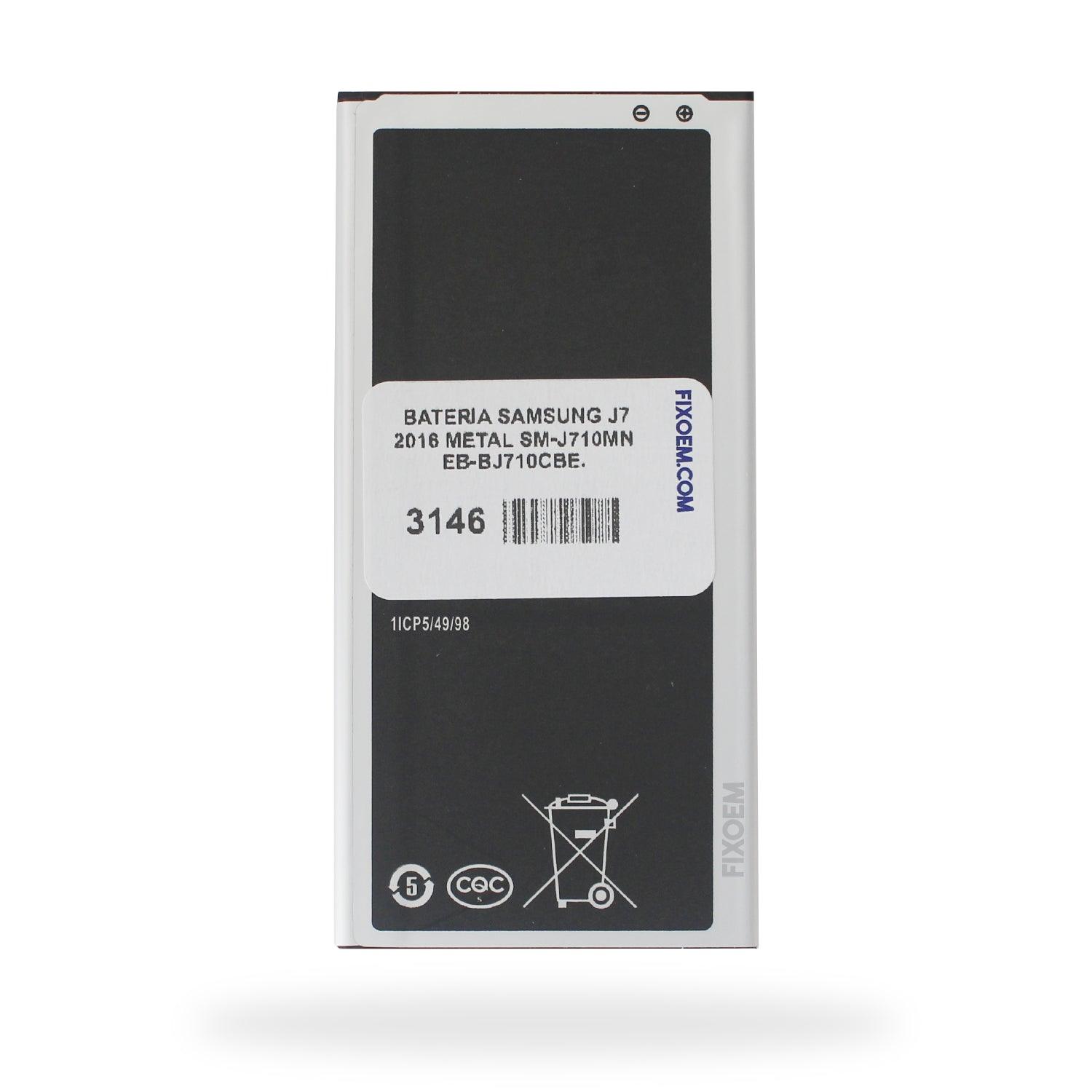 Bateria Samsung J7 2016 Metal Sm-J710MN Eb-Bj710Cbe. a solo $ 110.00 Refaccion y puestos celulares, refurbish y microelectronica.- FixOEM