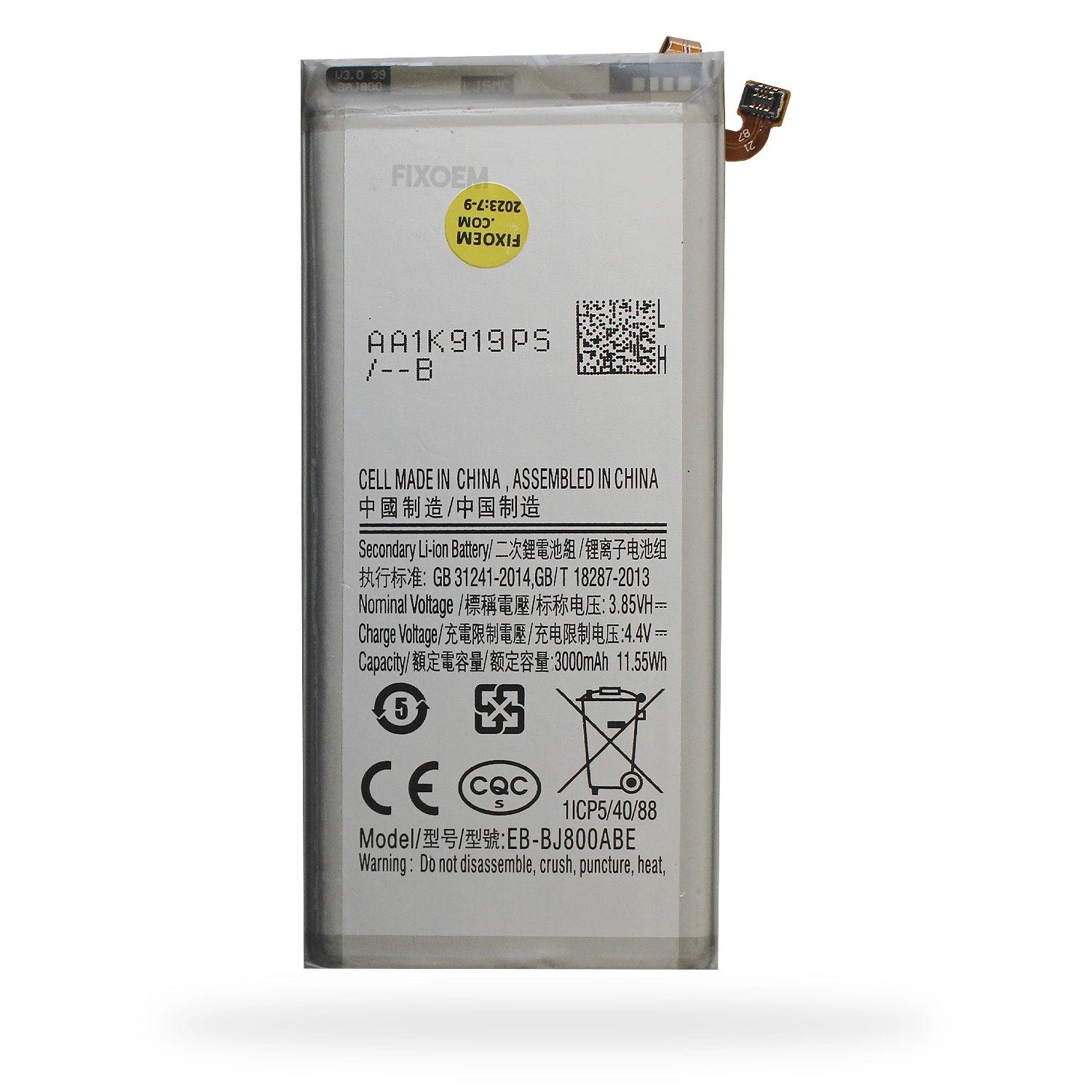 Bateria Samsung J8 Sm-J810M Eb-Bj800Abe. a solo $ 120.00 Refaccion y puestos celulares, refurbish y microelectronica.- FixOEM