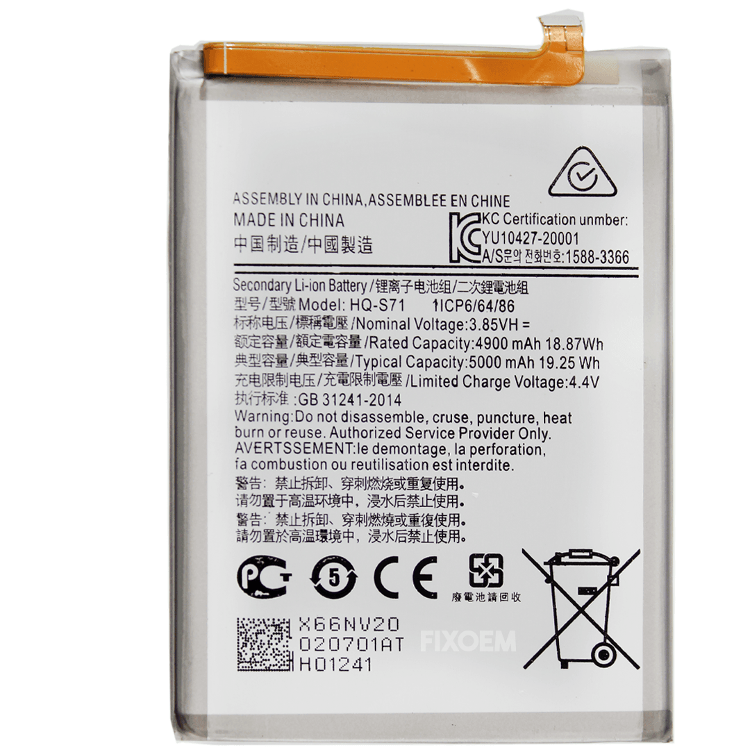 Bateria Samsung M11 Hq-s71 Sm-m115f Sm-m115m a solo $ 180.00 Refaccion y puestos celulares, refurbish y microelectronica.- FixOEM