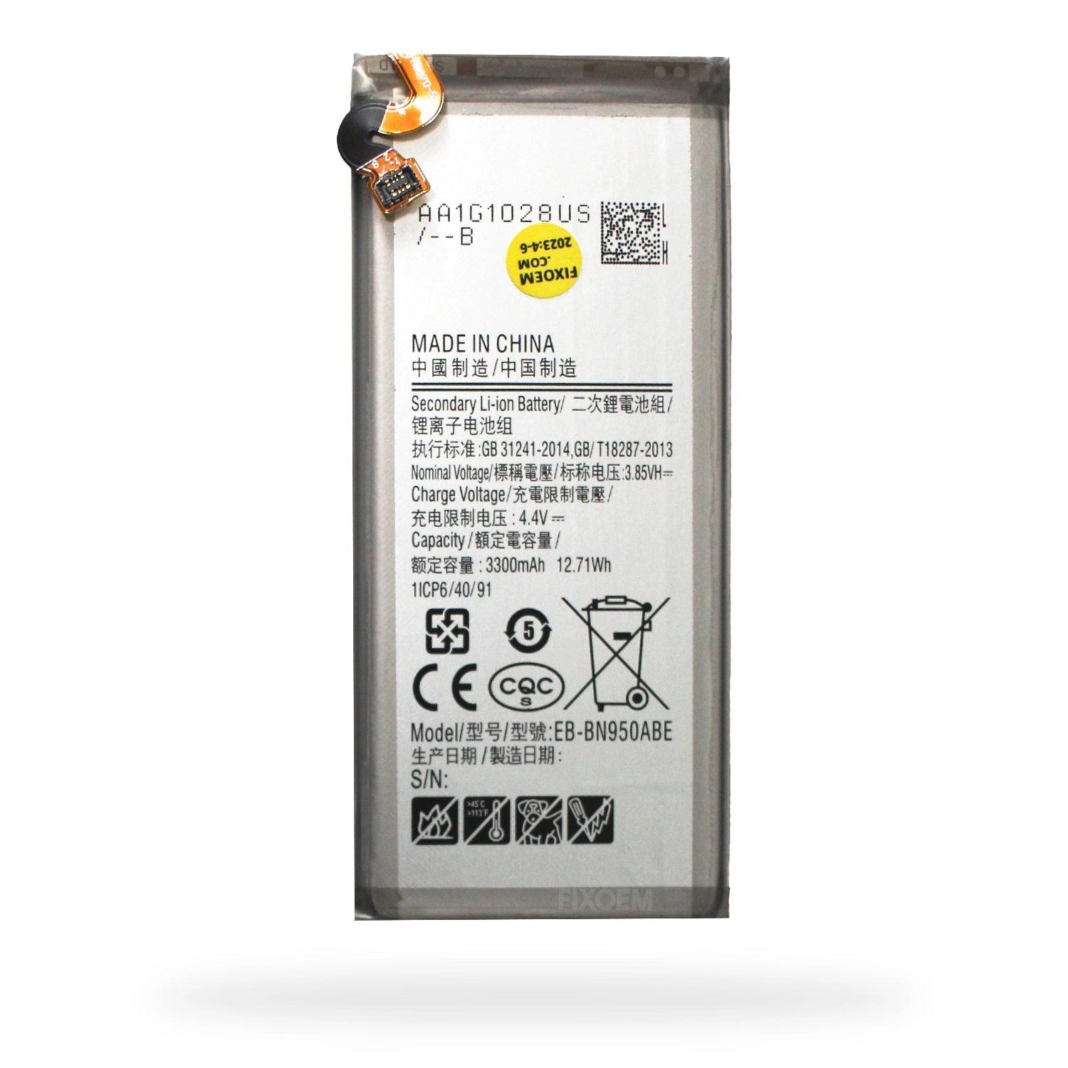 Bateria Samsung Note 8 N950Fd N950F Eb-bn950abe a solo $ 120.00 Refaccion y puestos celulares, refurbish y microelectronica.- FixOEM