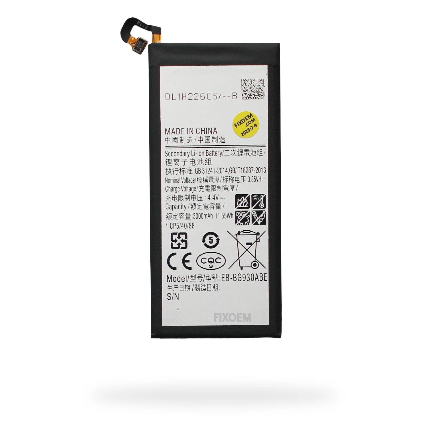 Bateria Samsung S7 Flat Sm-G930 Eb-Bg930Abe. a solo $ 110.00 Refaccion y puestos celulares, refurbish y microelectronica.- FixOEM