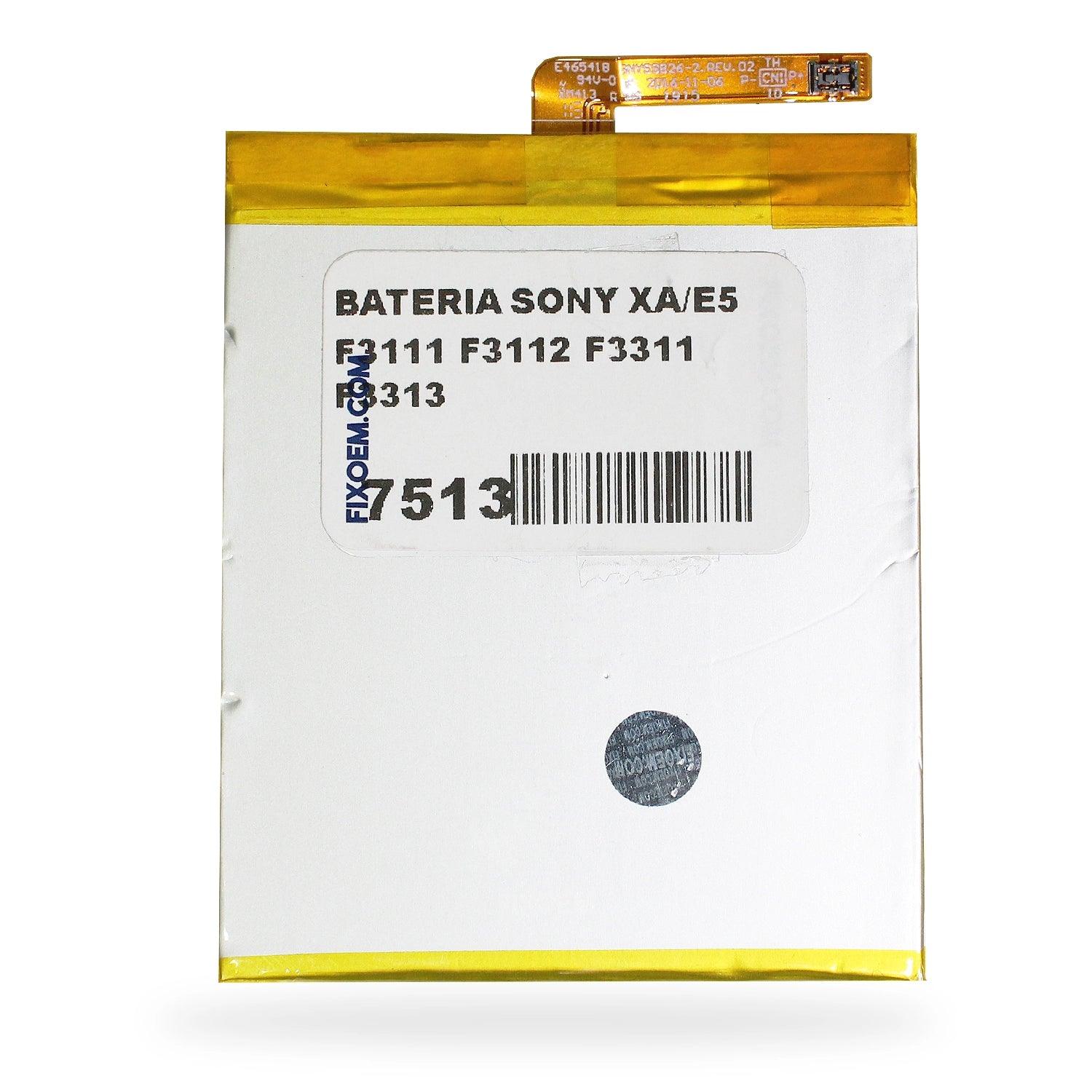Bateria Sony Xa / E5 F3111 F3112 F3311 F3313 Gb-s10-385871-010h a solo $ 140.00 Refaccion y puestos celulares, refurbish y microelectronica.- FixOEM