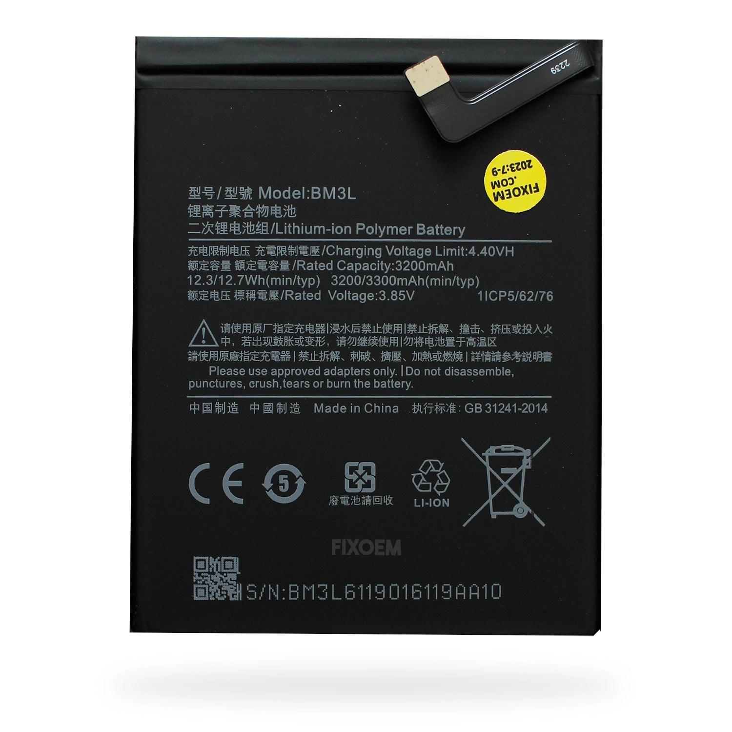 Bateria Xiaomi 9 / Mi 9 / M9 M1902f1g Bm3L a solo $ 120.00 Refaccion y puestos celulares, refurbish y microelectronica.- FixOEM