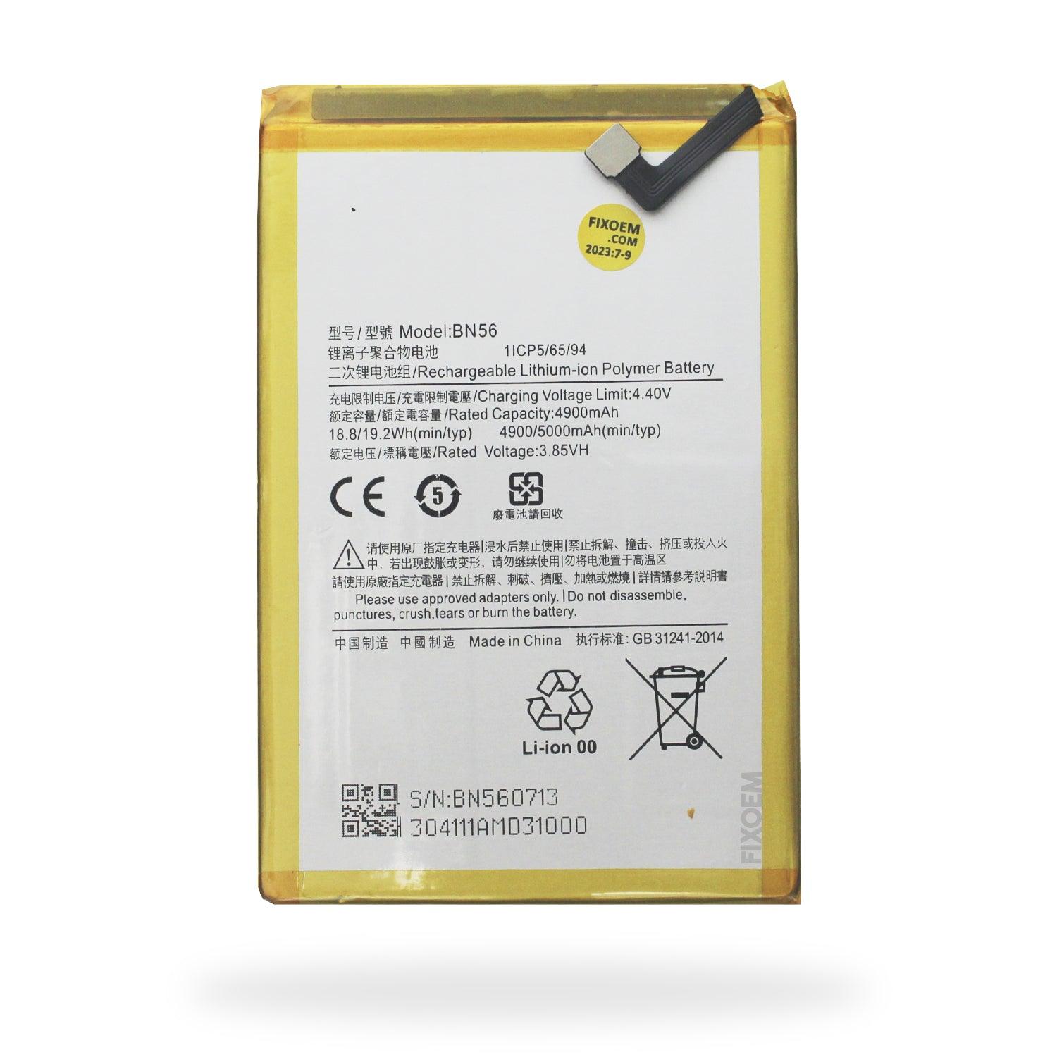 Bateria Xiaomi Redmi 9A / Redmi 9C BN56 a solo $ 160.00 Refaccion y puestos celulares, refurbish y microelectronica.- FixOEM
