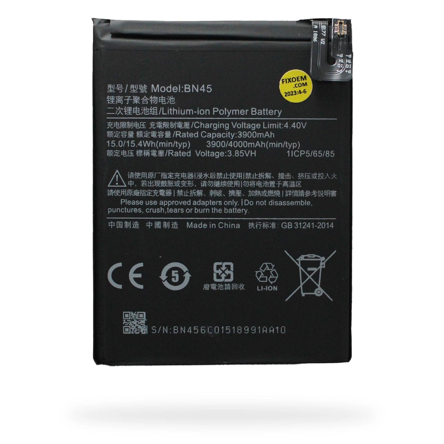 Bateria Xiaomi Redmi Note 5 M1803E7Sh Bn45 a solo $ 120.00 Refaccion y puestos celulares, refurbish y microelectronica.- FixOEM