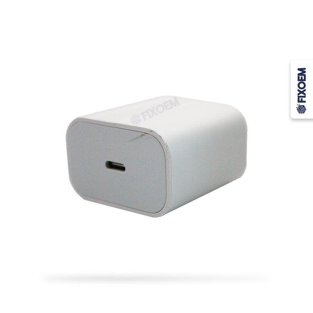 Cargador Apple Cubo 20W Tipo C + Cable Lighting a solo $ 210.00 Refaccion y puestos celulares, refurbish y microelectronica.- FixOEM