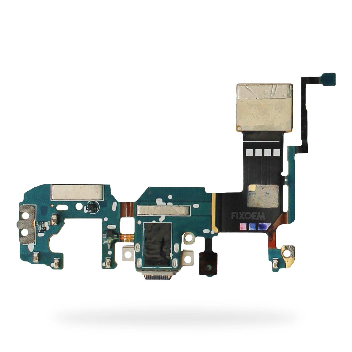Centro Carga Samsung S8 Plus Sm-G955. a solo $ 150.00 Refaccion y puestos celulares, refurbish y microelectronica.- FixOEM