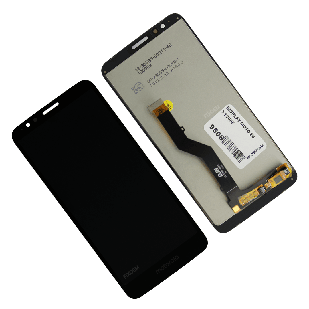 Display Moto E6 IPS Xt2005. a solo $ 270.00 Refaccion y puestos celulares, refurbish y microelectronica.- FixOEM