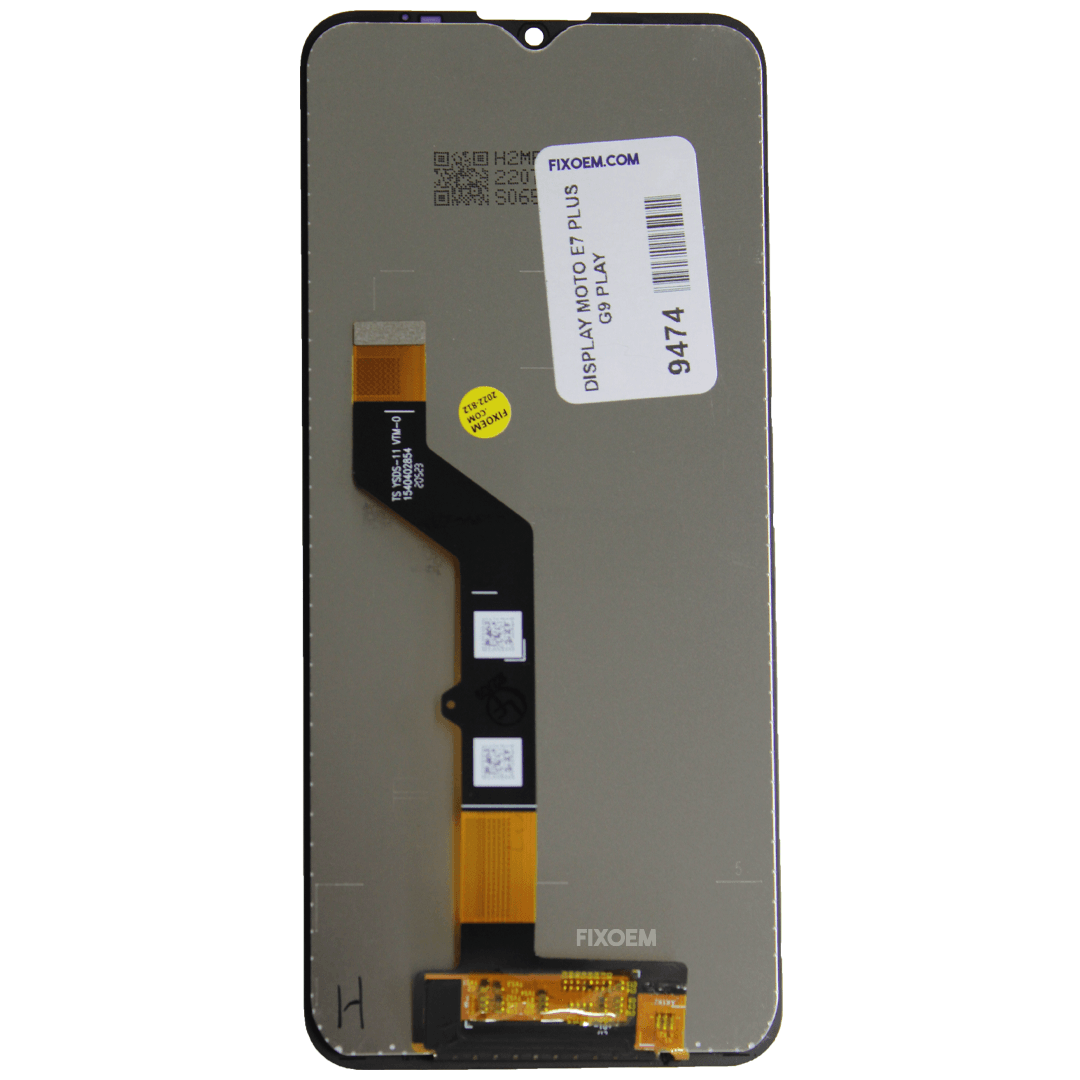 Display Moto E7 Plus Xt2081 / Moto G9 Play Xt2083 IPS a solo $ 190.00 Refaccion y puestos celulares, refurbish y microelectronica.- FixOEM