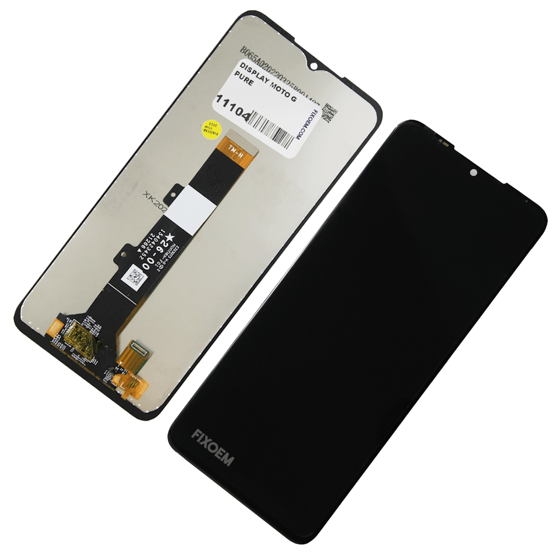 Display Moto G Pure IPS Xt2163-4. a solo $ 260.00 Refaccion y puestos celulares, refurbish y microelectronica.- FixOEM
