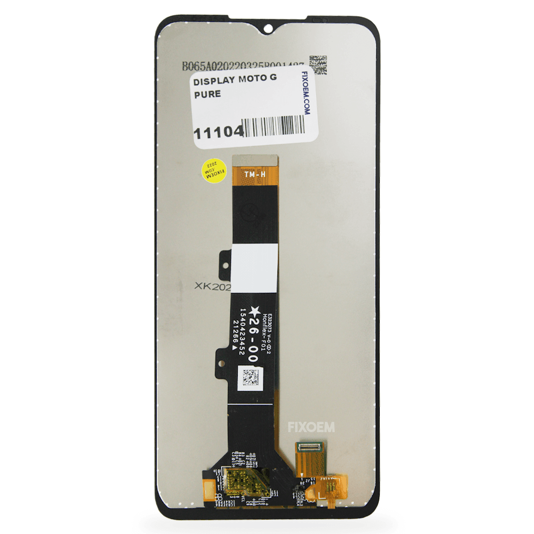 Display Moto G Pure IPS Xt2163-4. a solo $ 220.00 Refaccion y puestos celulares, refurbish y microelectronica.- FixOEM