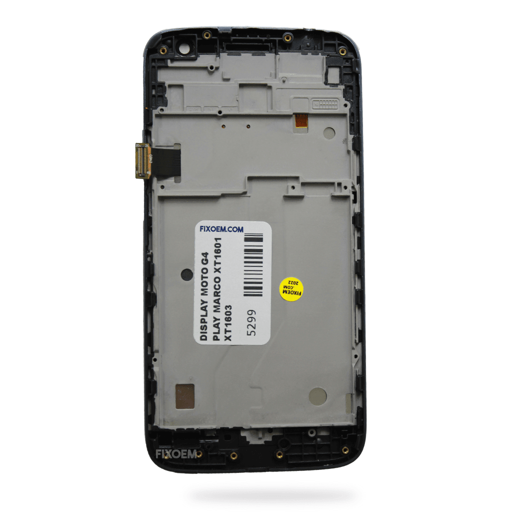 Display Moto G4 Play Con Marco IPS Xt1601 Xt1603 a solo $ 225.00 Refaccion y puestos celulares, refurbish y microelectronica.- FixOEM