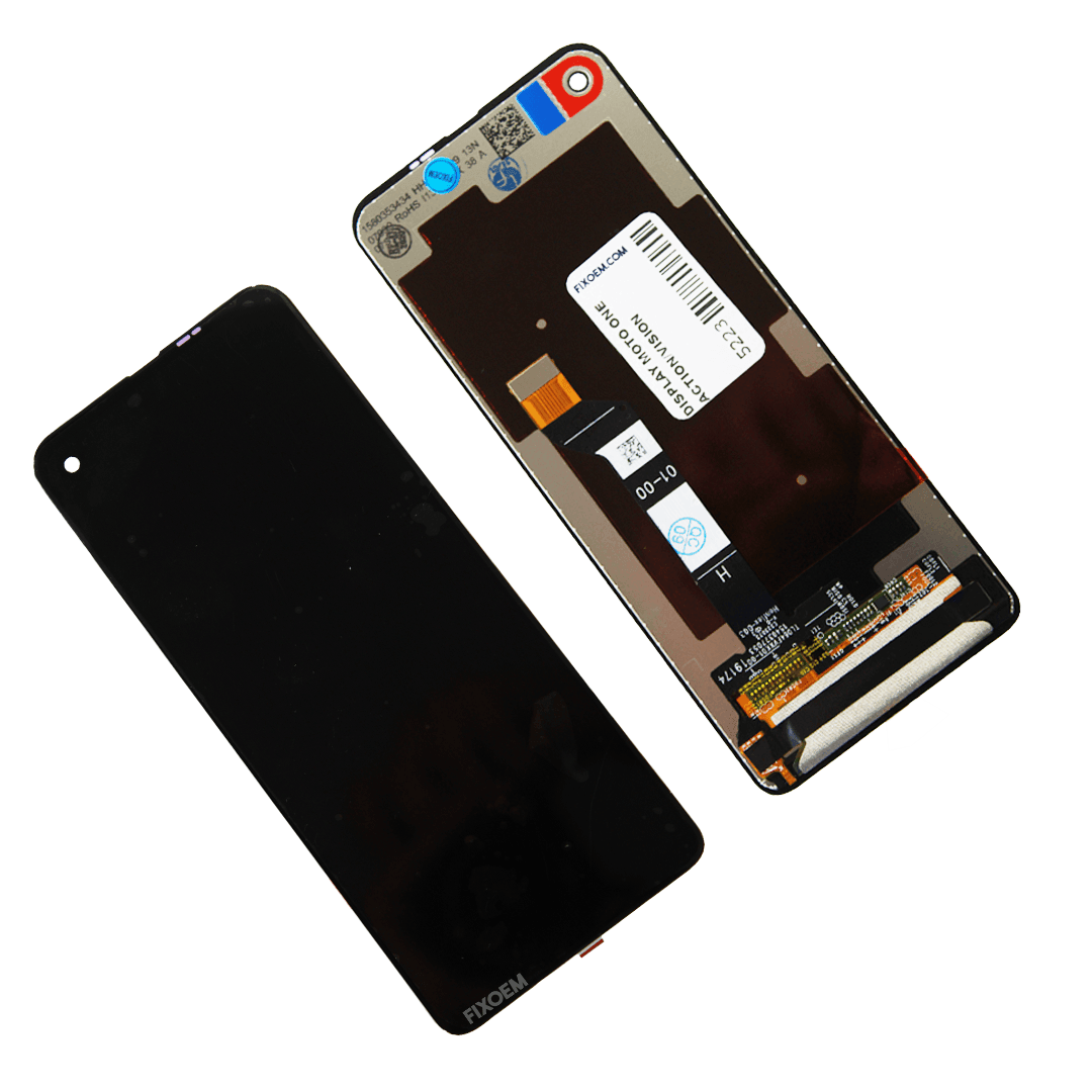 Display Moto One Action / One Vision IPS Xt1970 Xt2013. a solo $ 850.00 Refaccion y puestos celulares, refurbish y microelectronica.- FixOEM