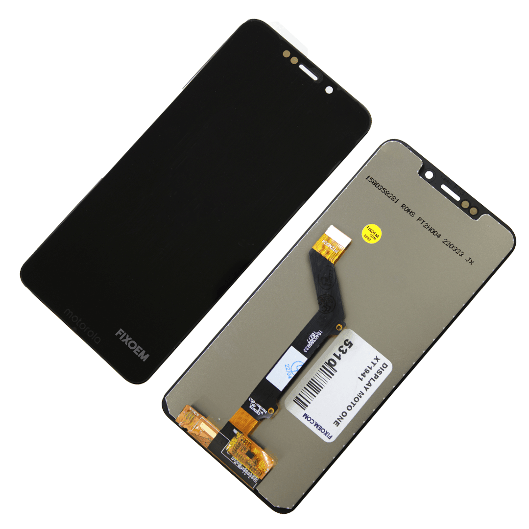 Display Moto One IPS Xt1941-1 Xt1941-3 Xt1941-4 Xt1941-5 a solo $ 210.00 Refaccion y puestos celulares, refurbish y microelectronica.- FixOEM