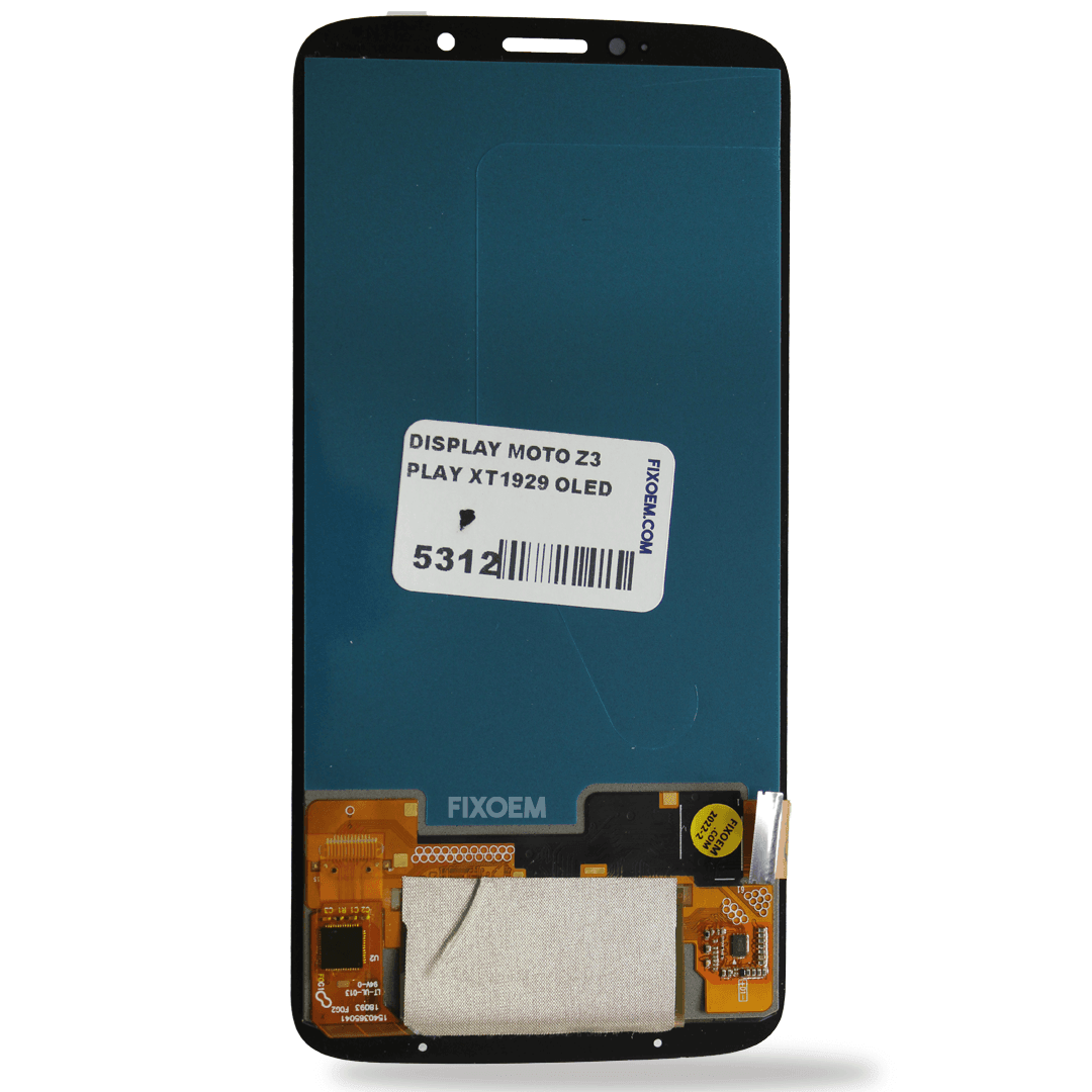 Display Moto Z3 Play IPS Xt1929 a solo $ 675.00 Refaccion y puestos celulares, refurbish y microelectronica.- FixOEM