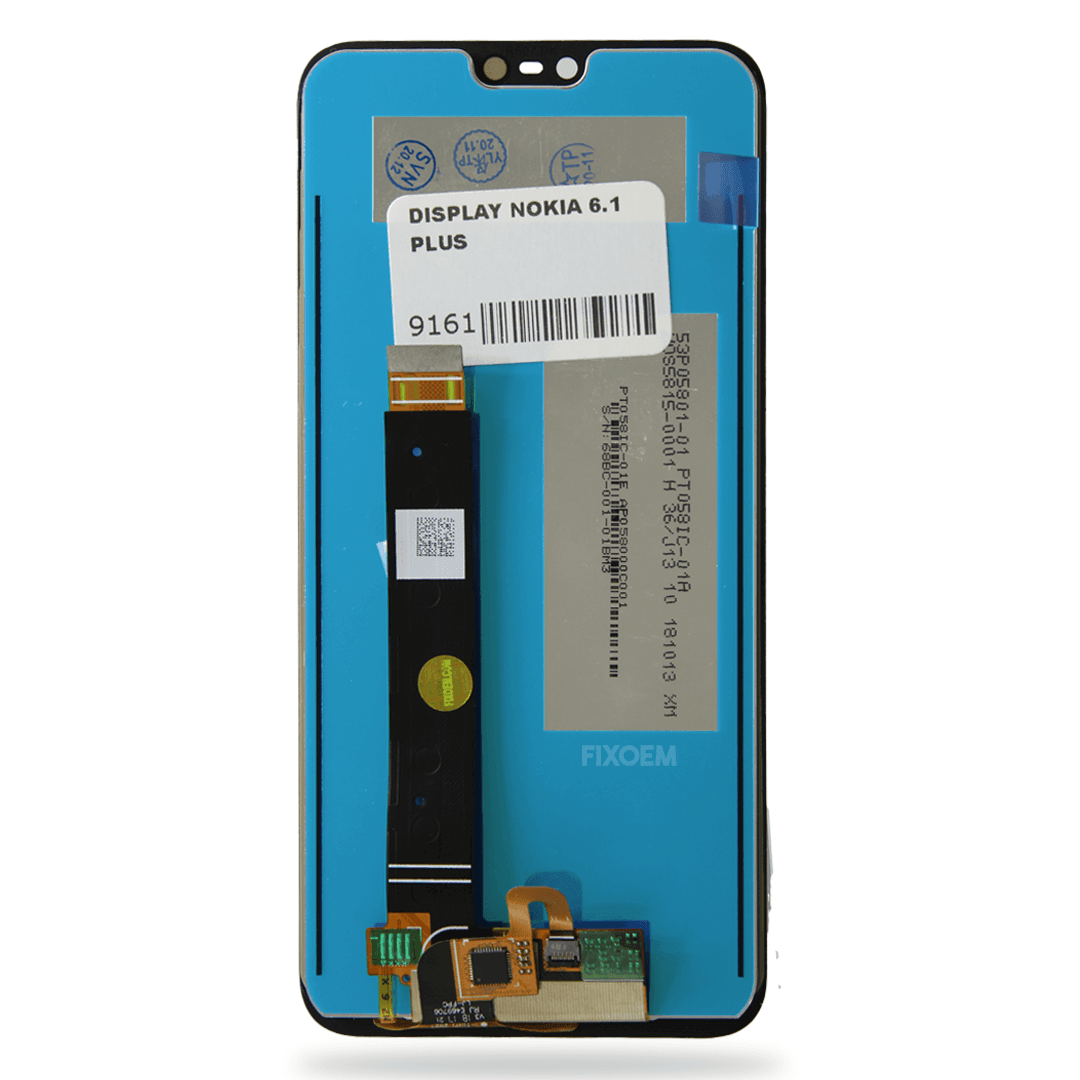 Display Nokia 6.1 Plus Ips Ta-1103. a solo $ 260.00 Refaccion y puestos celulares, refurbish y microelectronica.- FixOEM