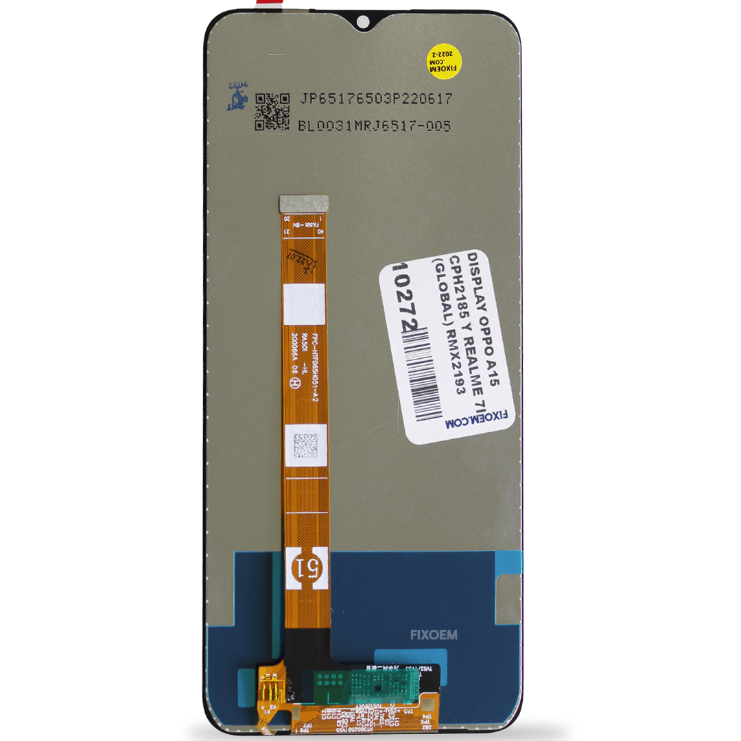 Display Oppo A15 / Realme C15 / Realme 7I (Global) Ips Rmx2193 / Cph2185 / Rmx2180 a solo $ 190.00 Refaccion y puestos celulares, refurbish y microelectronica.- FixOEM