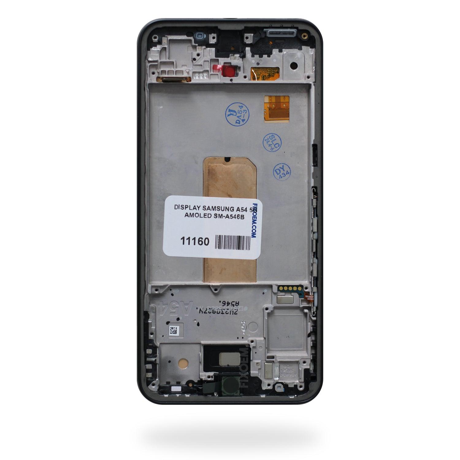 Display Samsung A54 5G Amoled Sm-a546b a solo $ 730.00 Refaccion y puestos celulares, refurbish y microelectronica.- FixOEM