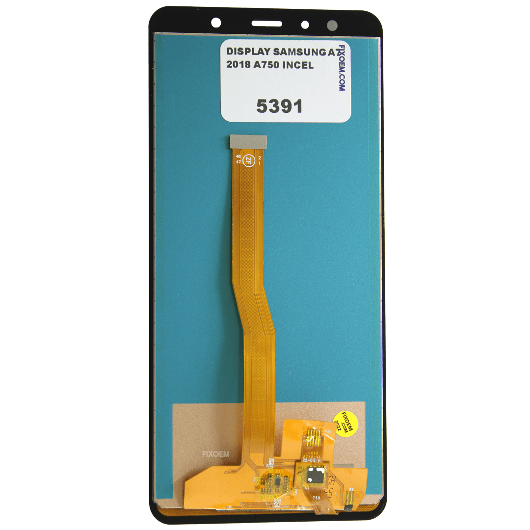 Display Samsung A7 2018 Sm-A750G IPS a solo $ 260.00 Refaccion y puestos celulares, refurbish y microelectronica.- FixOEM
