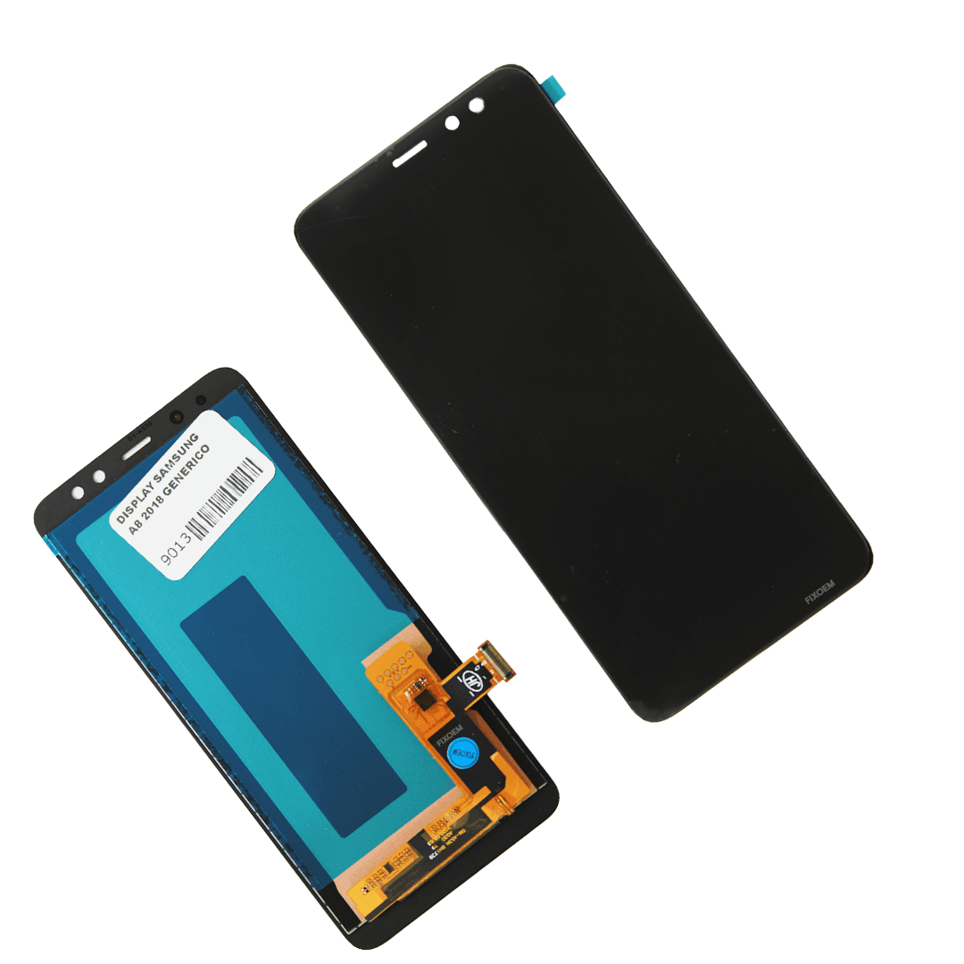 Display Samsung A8 2018 Ips Sm-A530N. a solo $ 760.00 Refaccion y puestos celulares, refurbish y microelectronica.- FixOEM