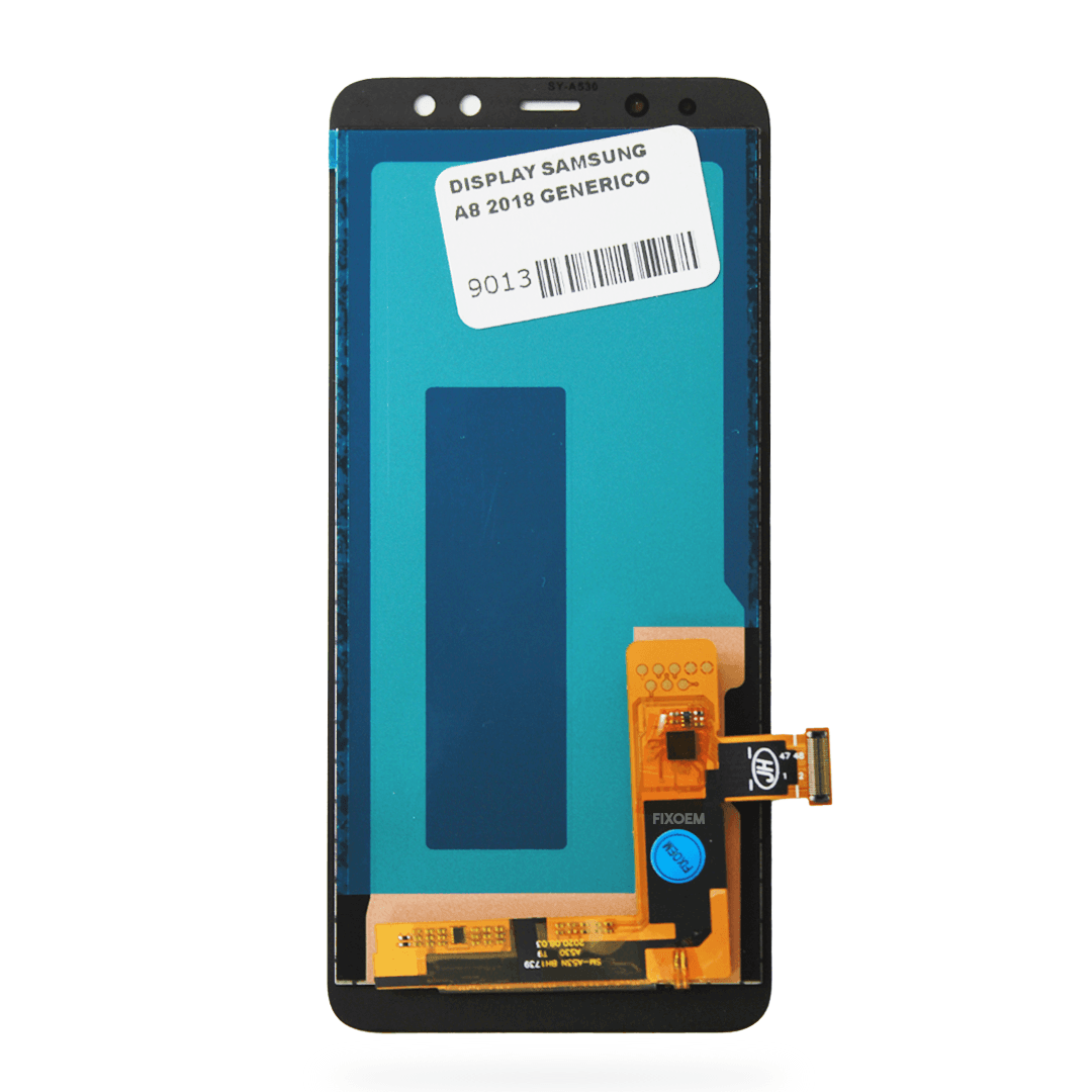 Display Samsung A8 2018 Ips Sm-A530N. a solo $ 760.00 Refaccion y puestos celulares, refurbish y microelectronica.- FixOEM