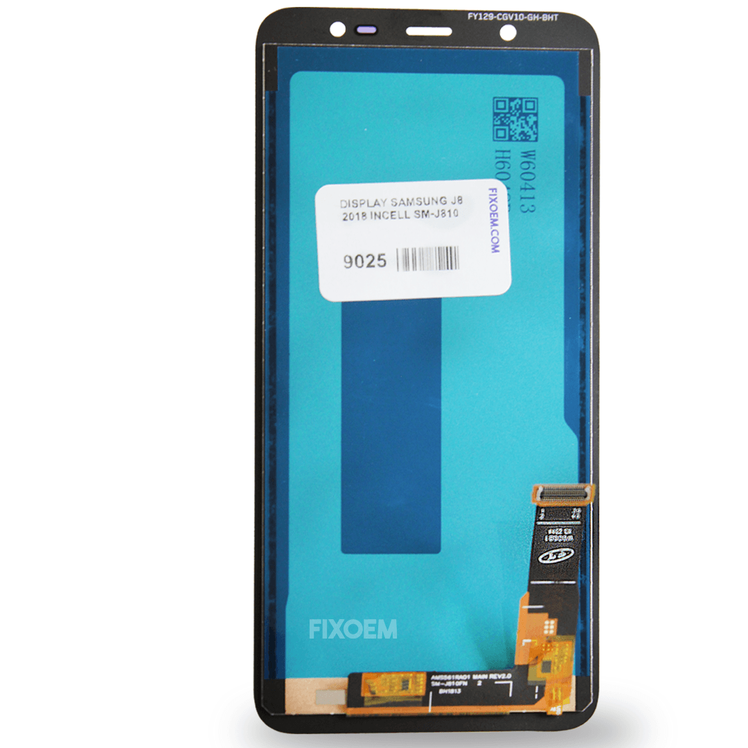 Display Samsung J8 2018 Ips Sm-J810f a solo $ 220.00 Refaccion y puestos celulares, refurbish y microelectronica.- FixOEM