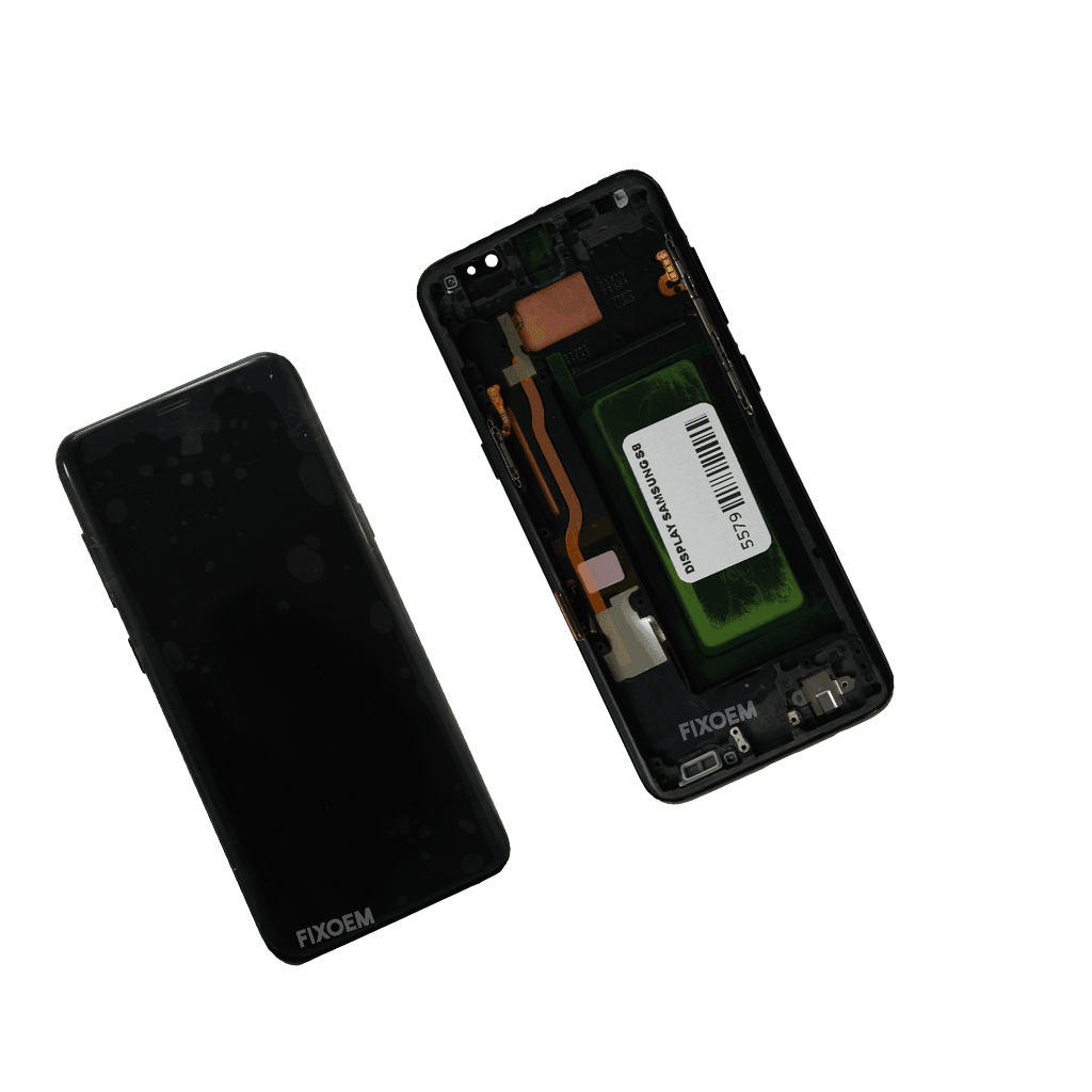 Display Samsung S8 Con Marco Oled Sm-G950 a solo $ 3170.00 Refaccion y puestos celulares, refurbish y microelectronica.- FixOEM