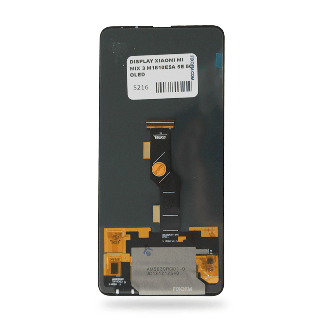 Display Xiaomi Mi Mix 3 Oled M1810E5A / 5E / 5C a solo $ 950.00 Refaccion y puestos celulares, refurbish y microelectronica.- FixOEM