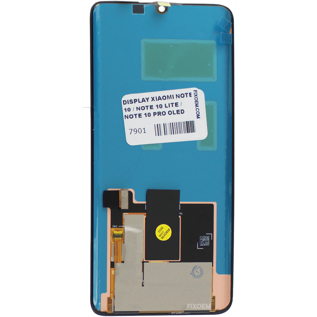 Display Xiaomi Mi Note 10 / Note 10 Lite Con Huella Oled M2002F4LG M1910F4G a solo $ 1170.00 Refaccion y puestos celulares, refurbish y microelectronica.- FixOEM