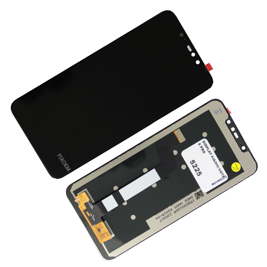 Display Xiaomi Note 6 Pro Ips M1806E7TG M1806E7TH M1806E7TI a solo $ 640.00 Refaccion y puestos celulares, refurbish y microelectronica.- FixOEM
