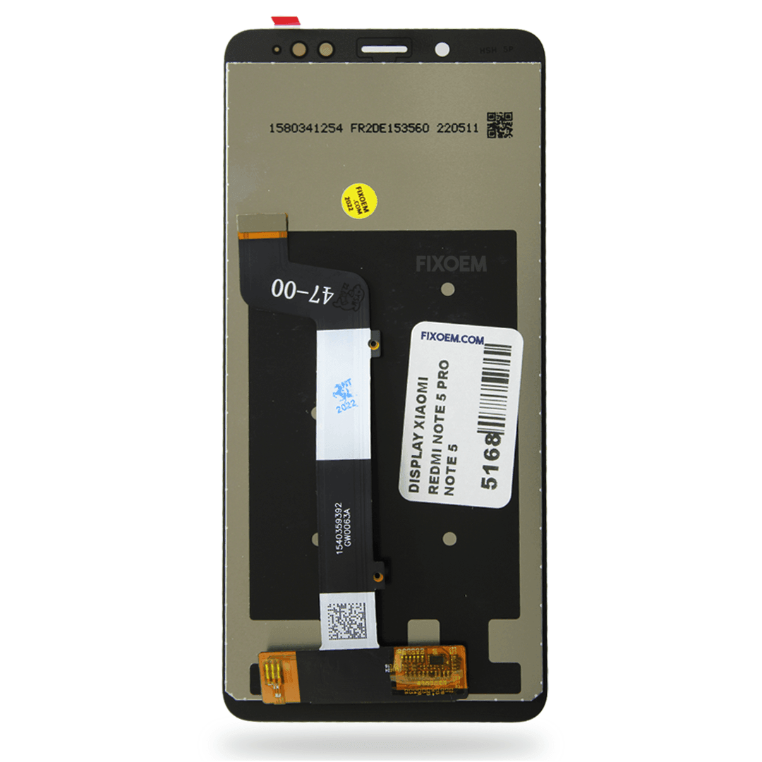 Display Xiaomi Redmi Note 5 Pro / Note 5 IPS MEG7S MEI7S a solo $ 220.00 Refaccion y puestos celulares, refurbish y microelectronica.- FixOEM