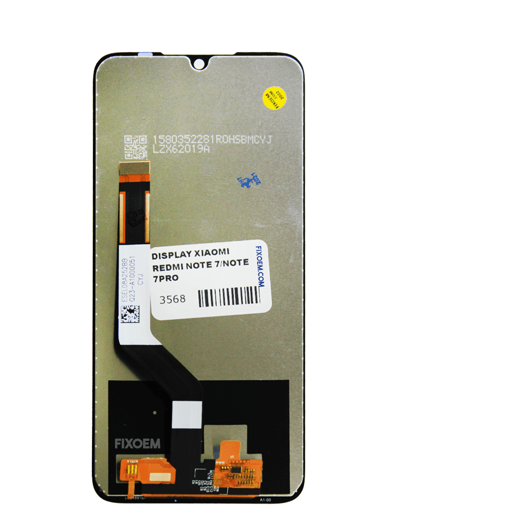 Display Xiaomi Redmi Note 7 / Note 7 Pro IPS M1901F7E M1901F7C M1901F7G M1901F7S a solo $ 220.00 Refaccion y puestos celulares, refurbish y microelectronica.- FixOEM