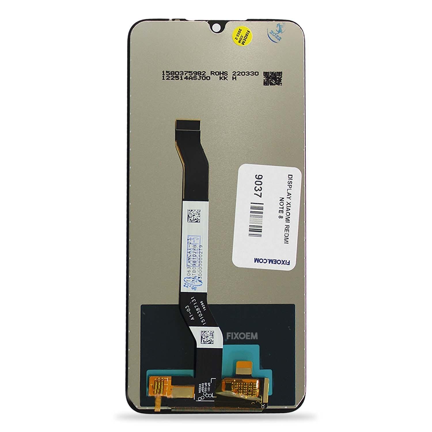 Display Xiaomi Redmi Note 8 IPS M1908C3Jg a solo $ 220.00 Refaccion y puestos celulares, refurbish y microelectronica.- FixOEM