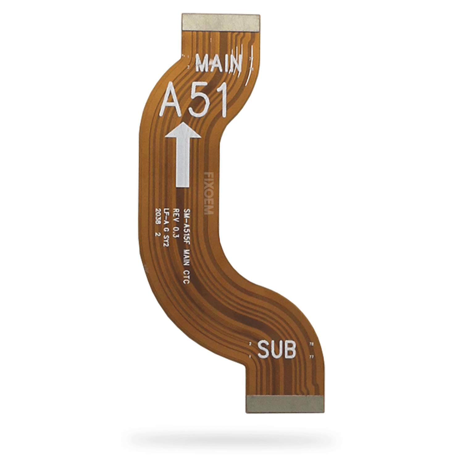 Flex Lcd Main Sub Samsung A51 A515 Sm-A515F Main Ctc a solo $ 110.00 Refaccion y puestos celulares, refurbish y microelectronica.- FixOEM