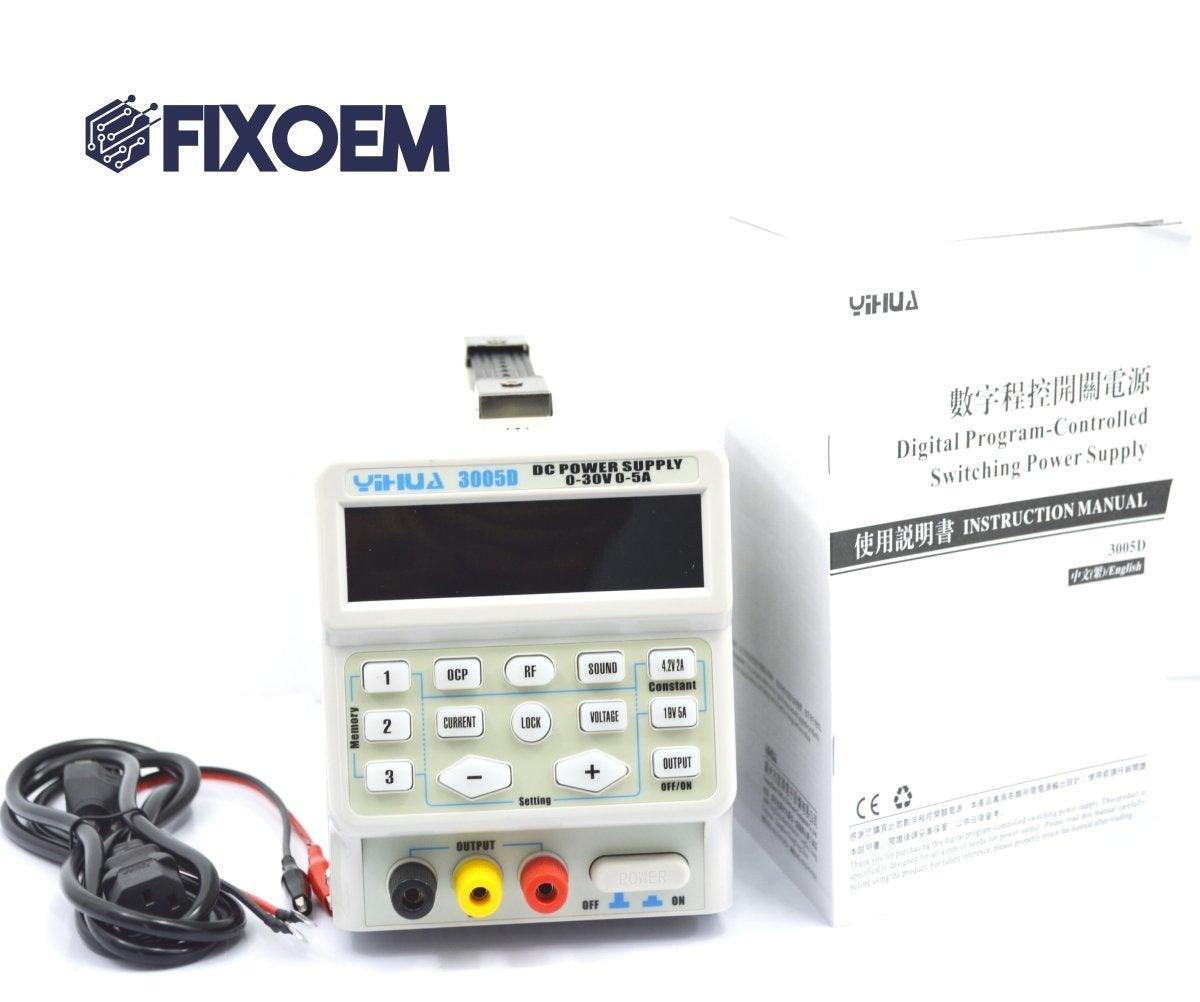Fuente Regulable Poder Yihua 3005D a solo $ 2300.00 Refaccion y puestos celulares, refurbish y microelectronica.- FixOEM