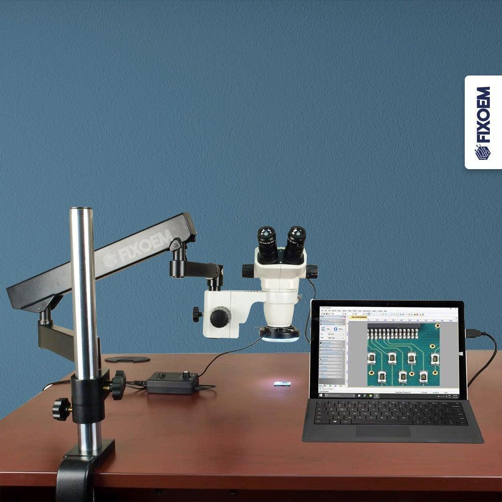 Microscopio Trinocular Con Brazo Articulado Para Escritorio a solo $ 10000.00 Refaccion y puestos celulares, refurbish y microelectronica.- FixOEM